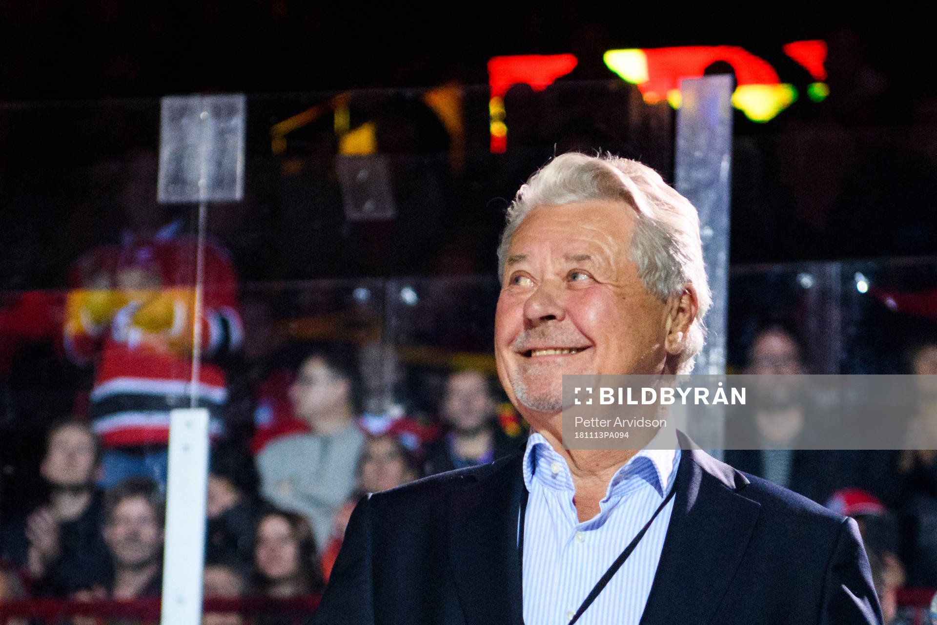 Percy Nilsson när Malmö Arena firar 10år
