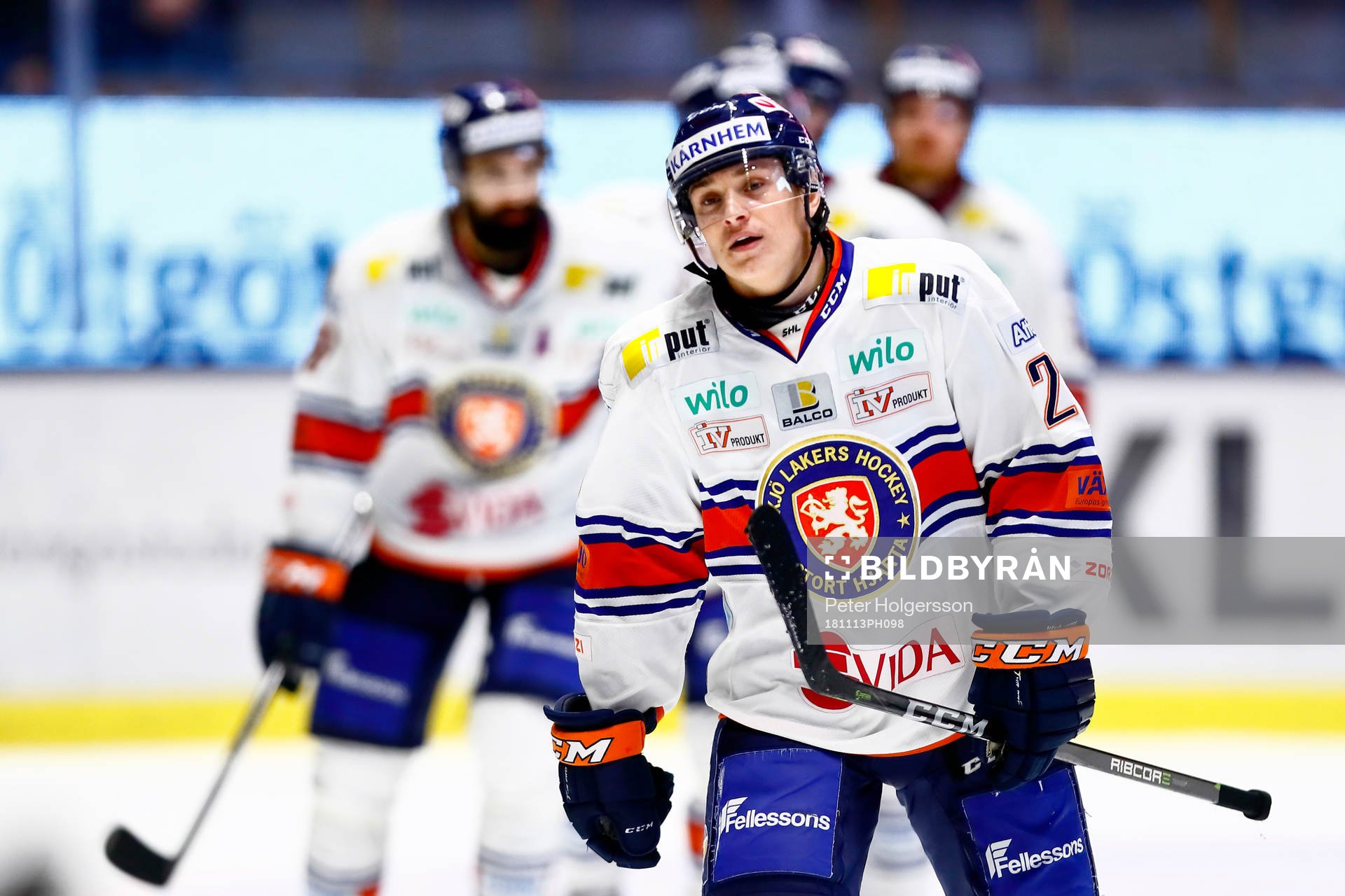 Växjös Pontus Holmberg jublar