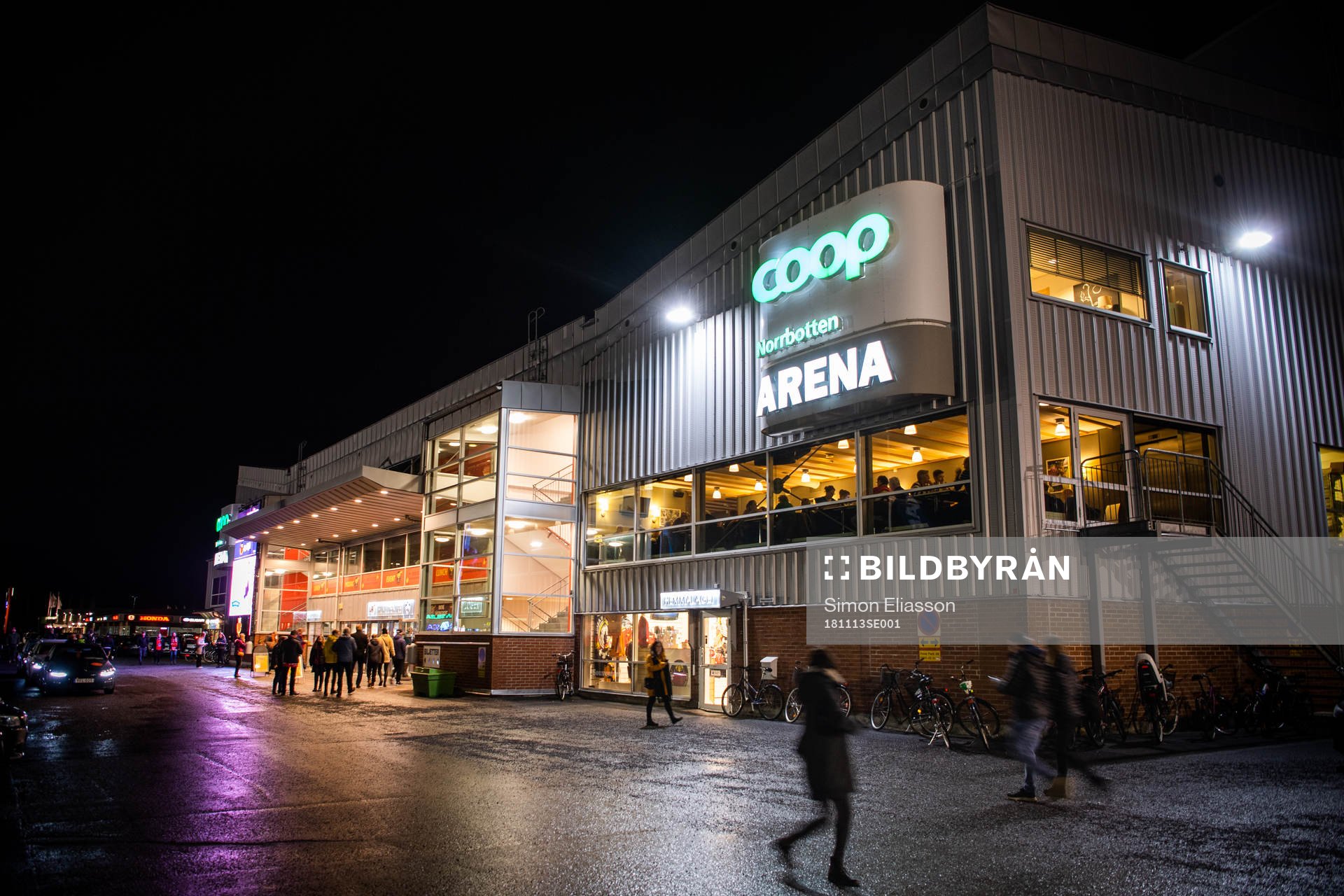 COOP Norrbotten arena exteriört