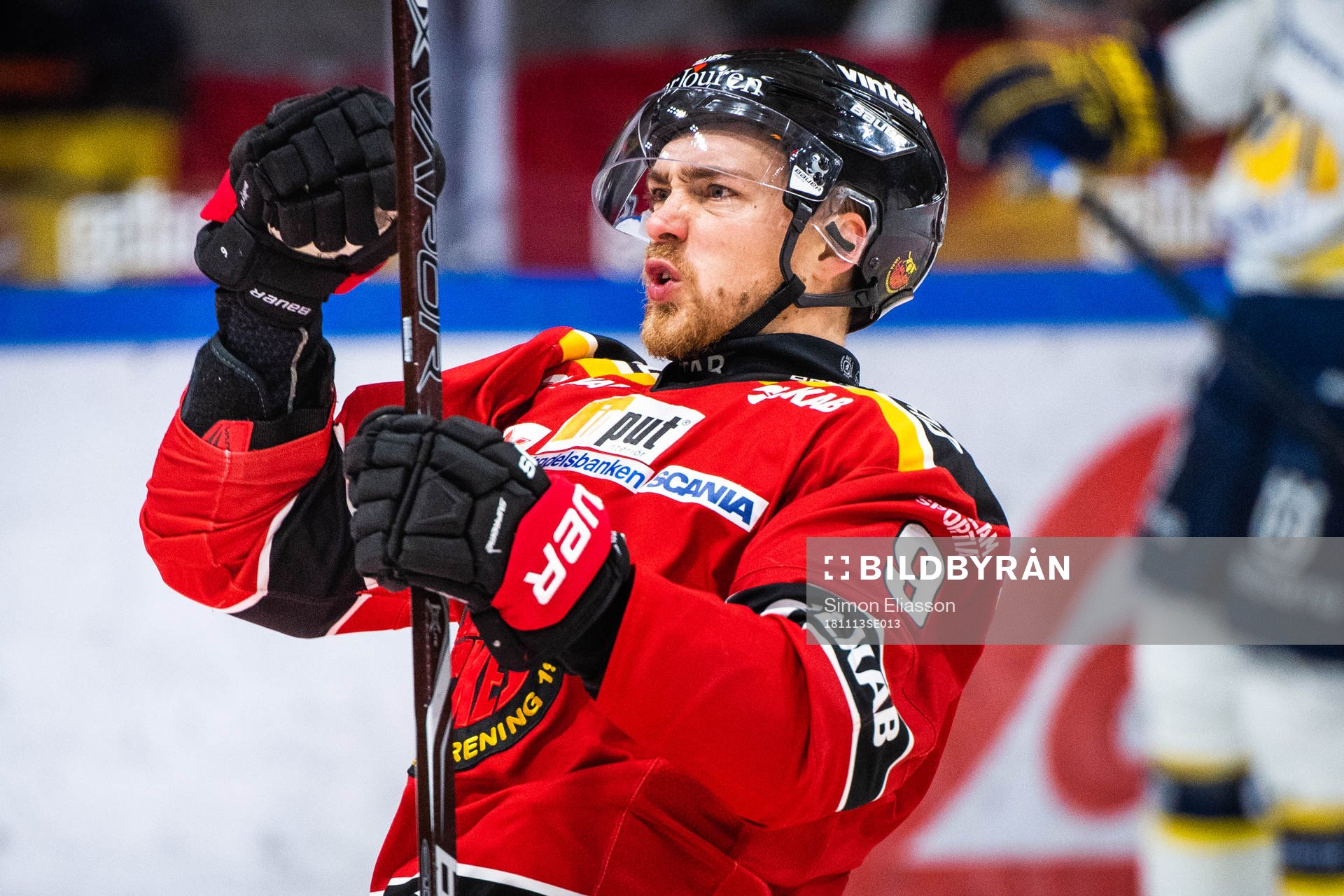 Luleås Johan Forsberg jublar