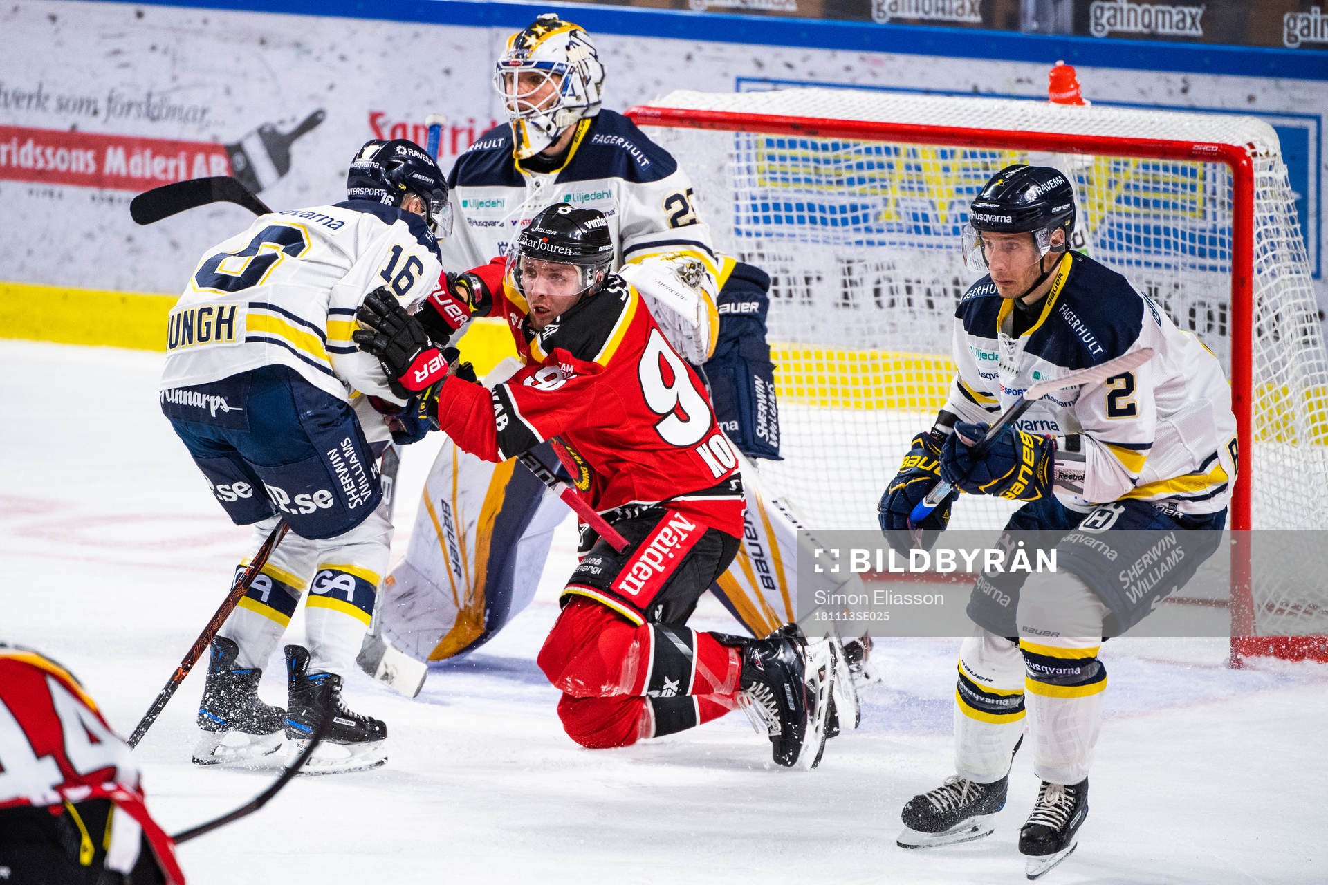 s målvakt Felix Sandström