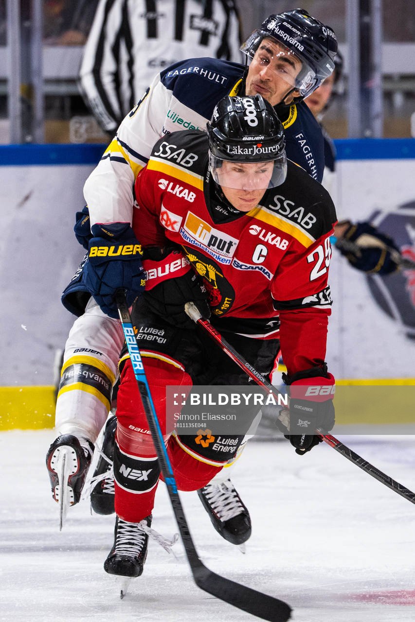 s Nils Andersson och Luleås Erik Gustafsson