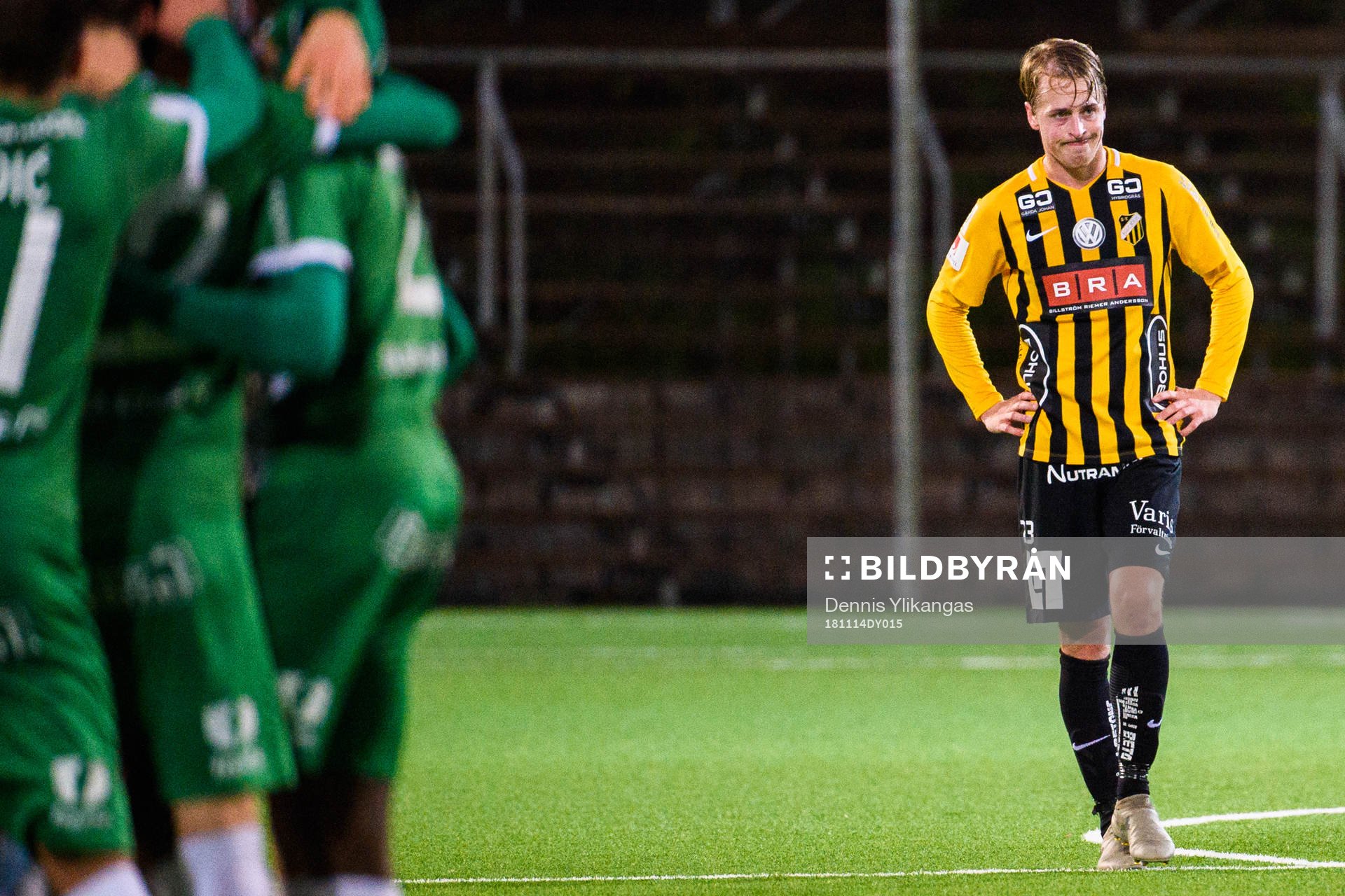 Häckens Robin Strömberg deppar