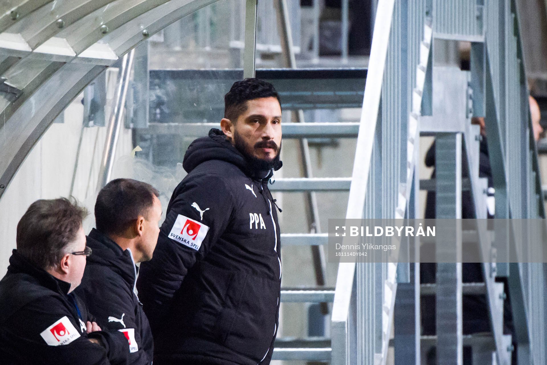 Hammarbys tränare Pablo Pinones Arce