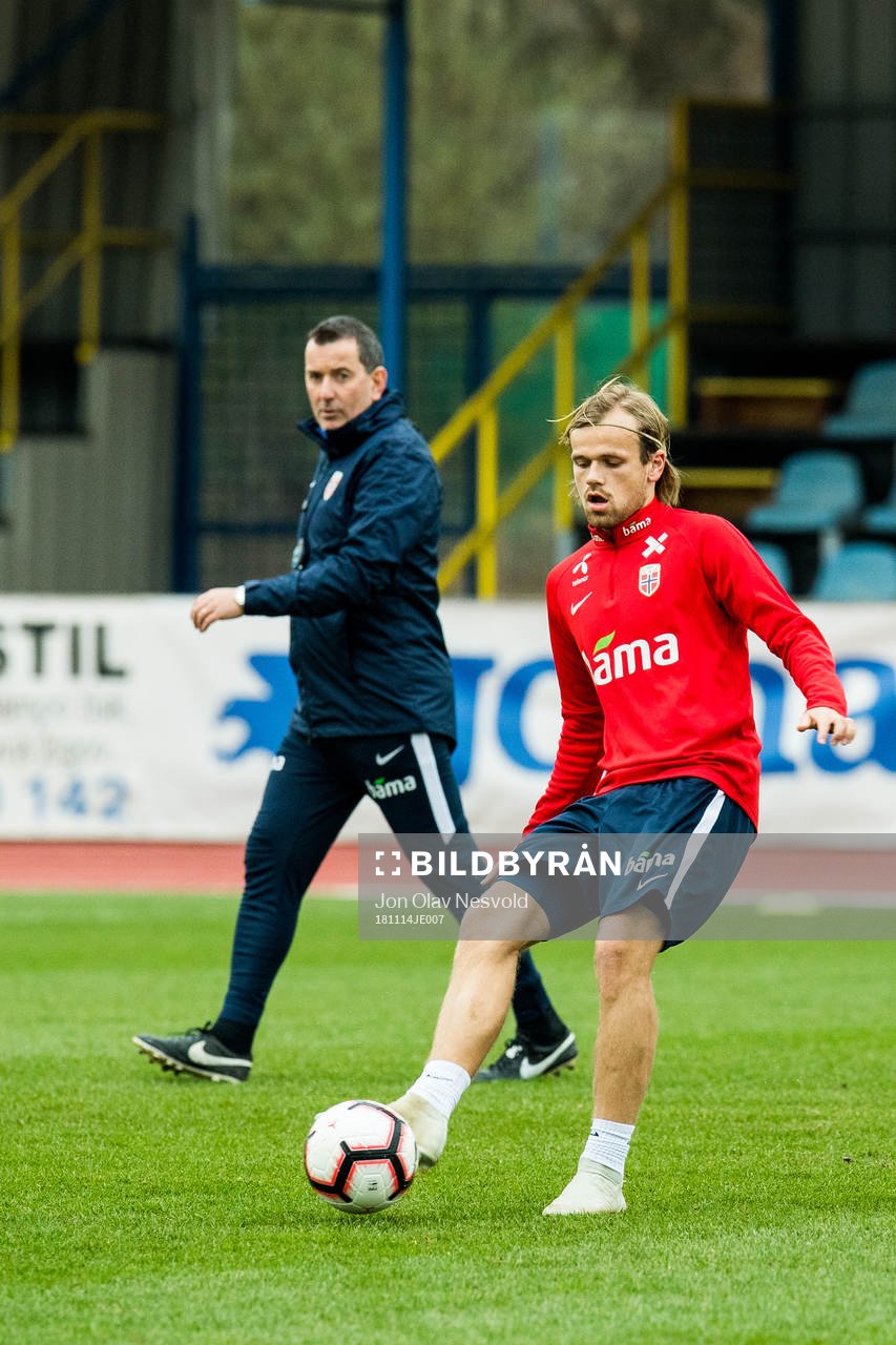 Per Joar Hansen, assistant coach of Norway, and Iver Fossum