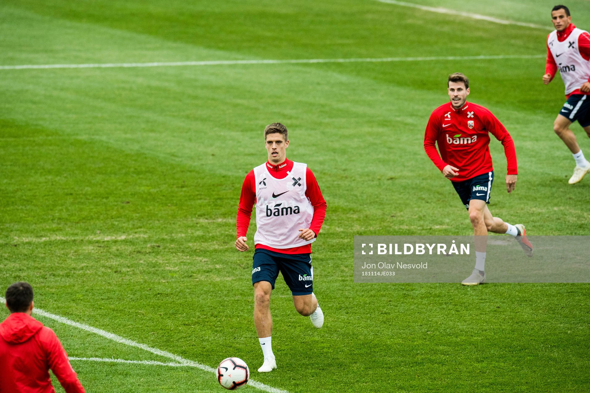Markus Henriksen and Håvard Nordtveit of Norway