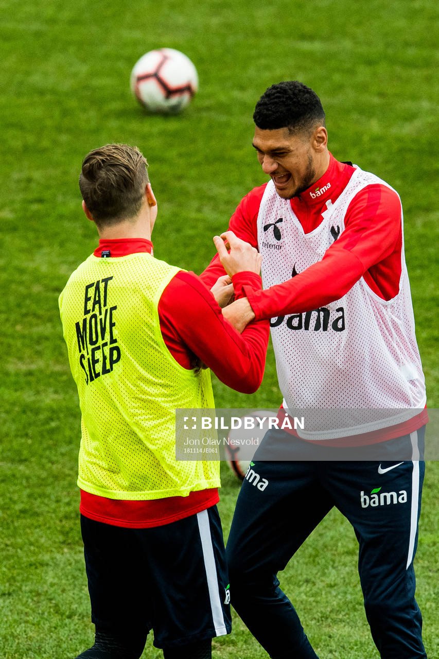 Stefan Johansen and Bjørn Maars Johnsen of Norway
