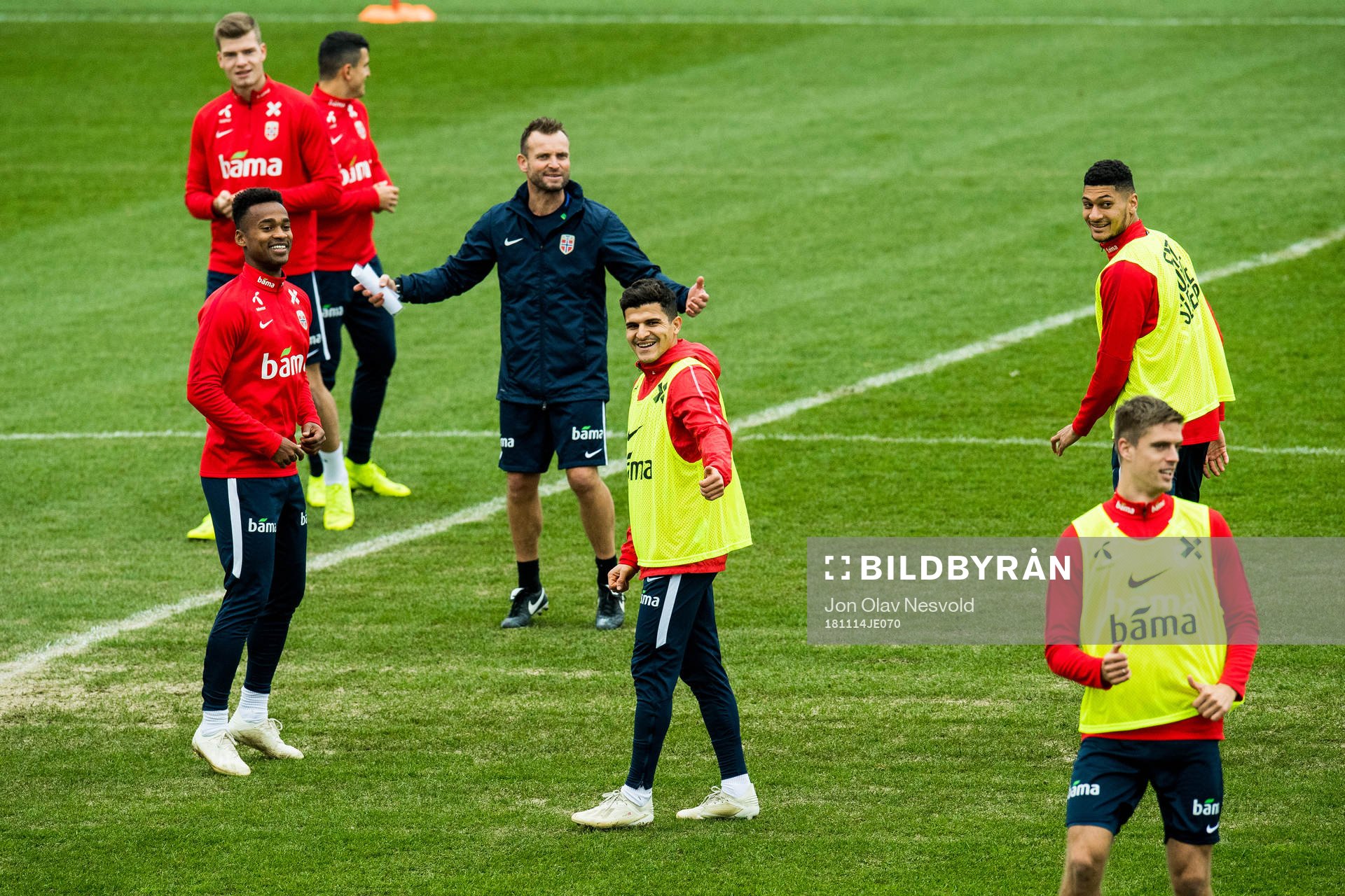 Ola Kamara, Tarik Elyounoussi, Bjørn Maars Johnsen and
