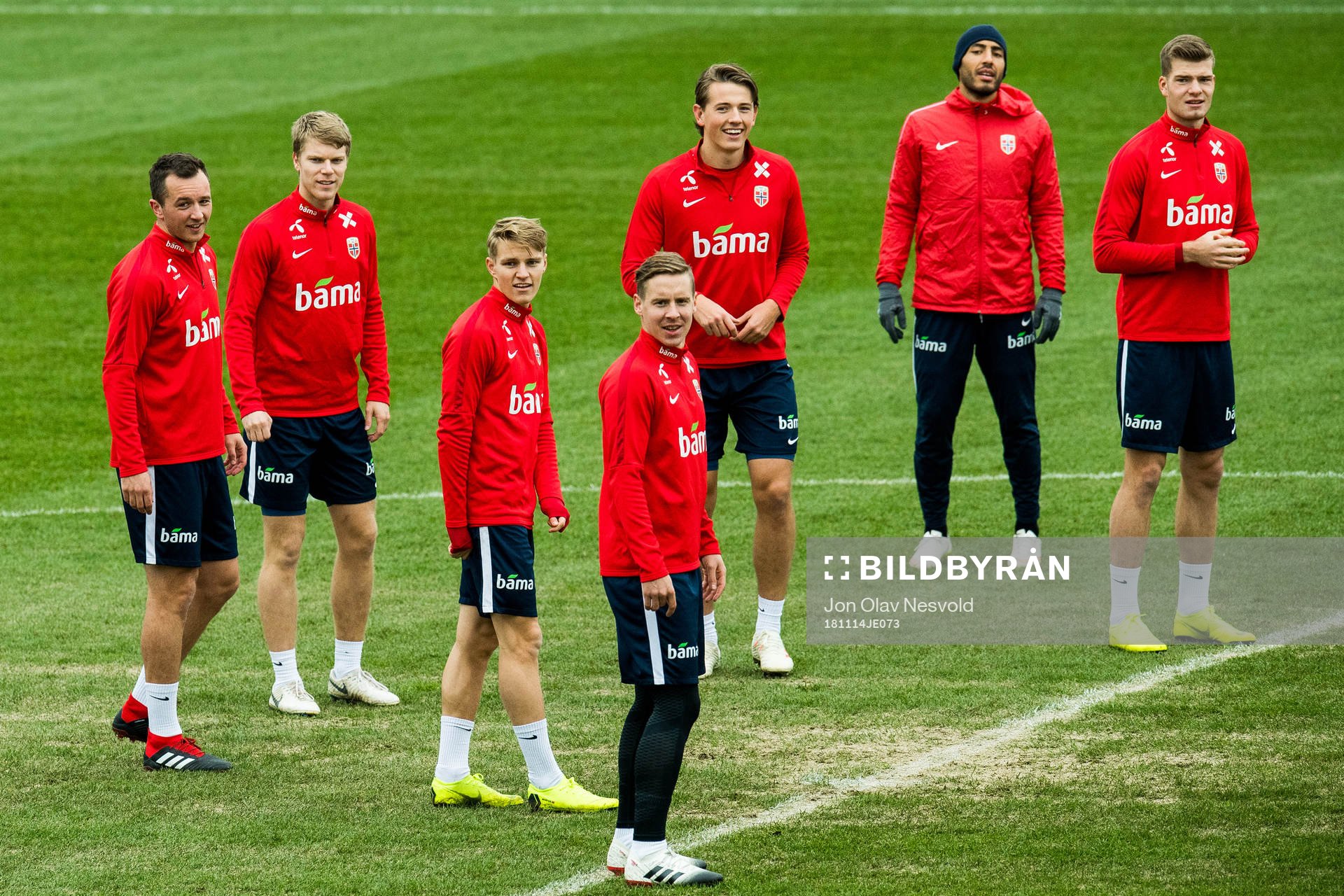 Even Hovland, Sigurd Rosted, Martin Ødegaard, Stefan