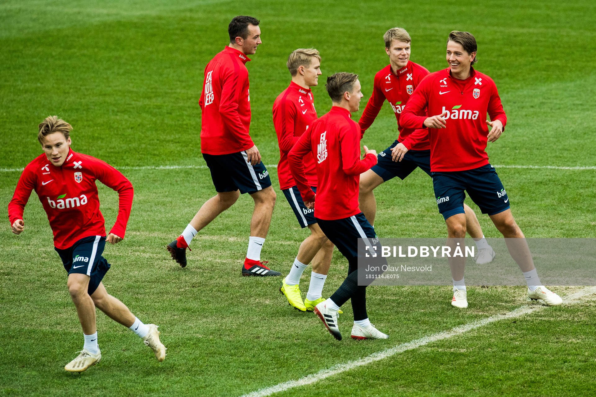 Jonas Svensson, Even Hovland, Martin Ødegaard, Stefan