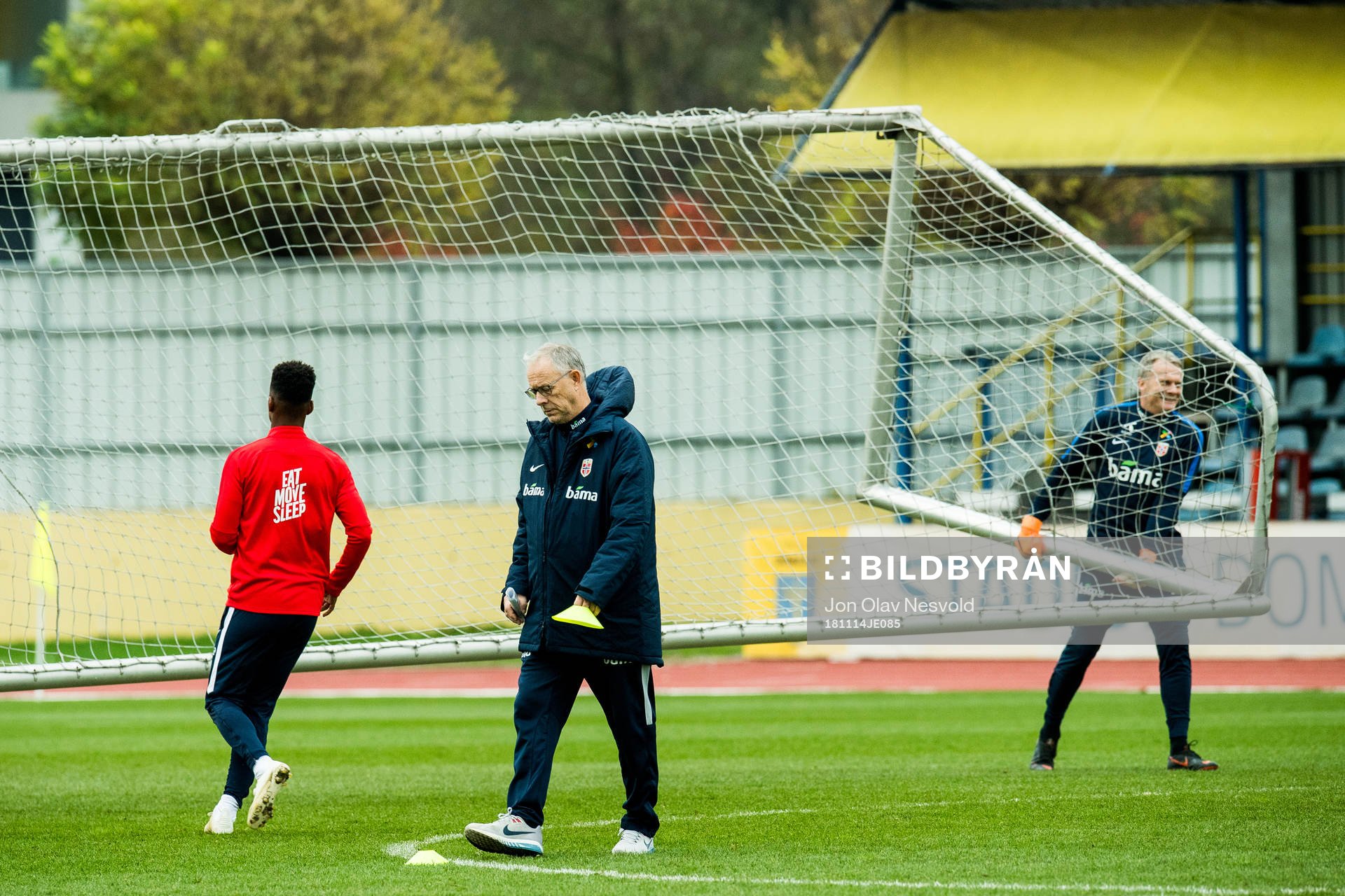 Lars Lagerbäck, head coach of Norway