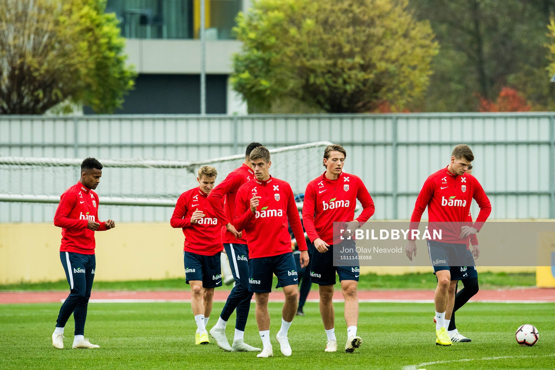 Ola Kamara, Martin Ødegaard, Markus Henriksen, Sander
