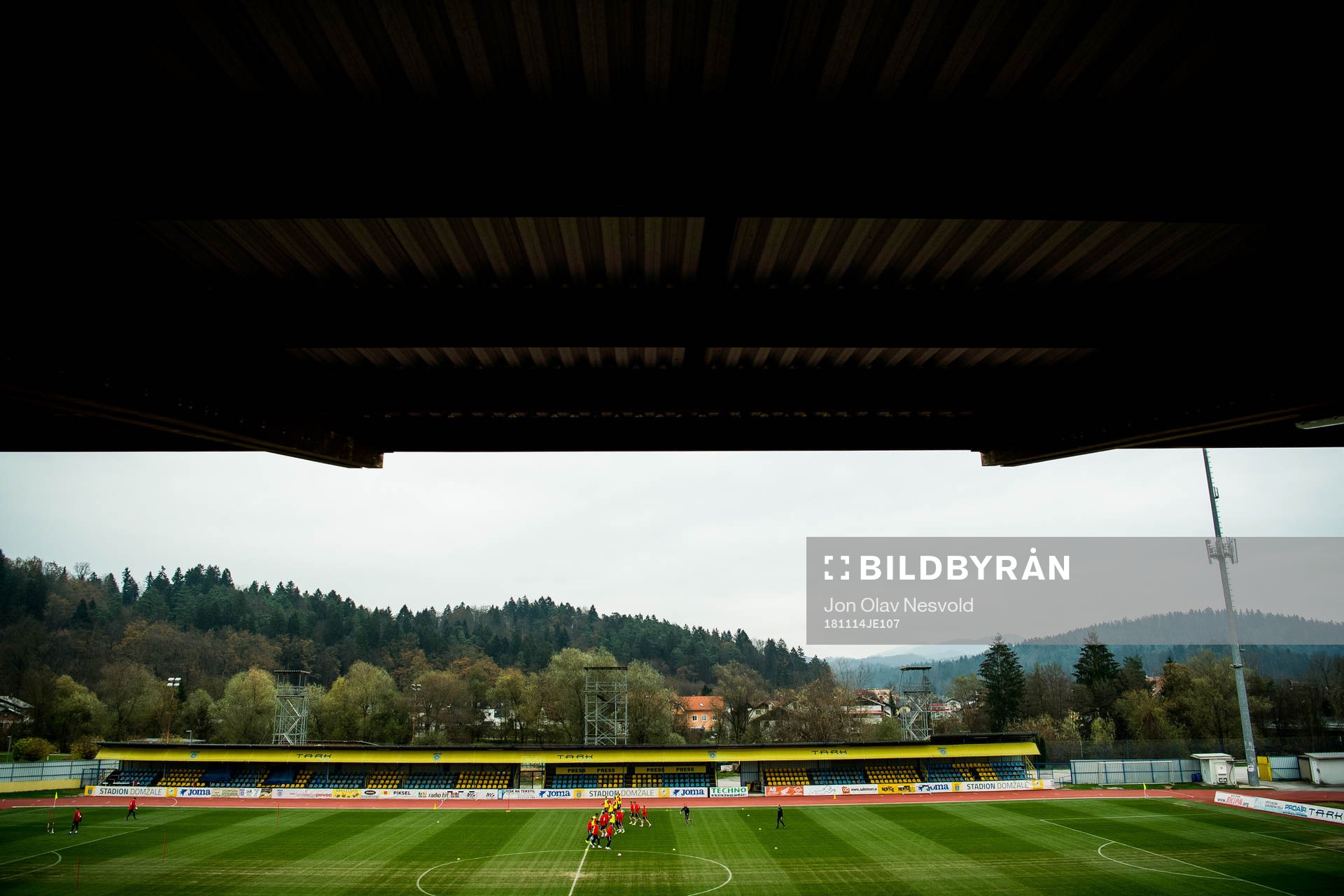 General view of Domzale Stadion
