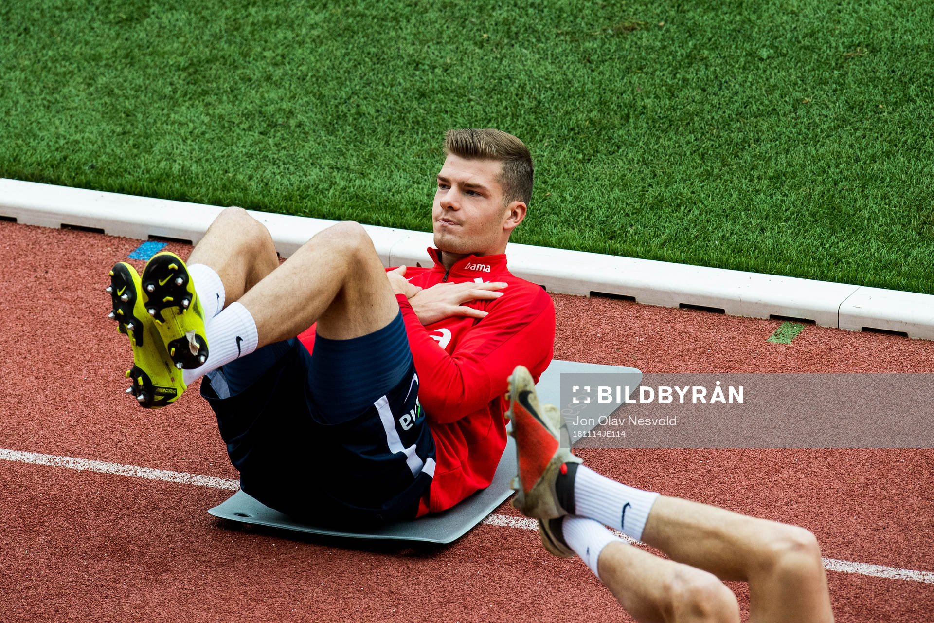 Alexander Sørloth of Norway