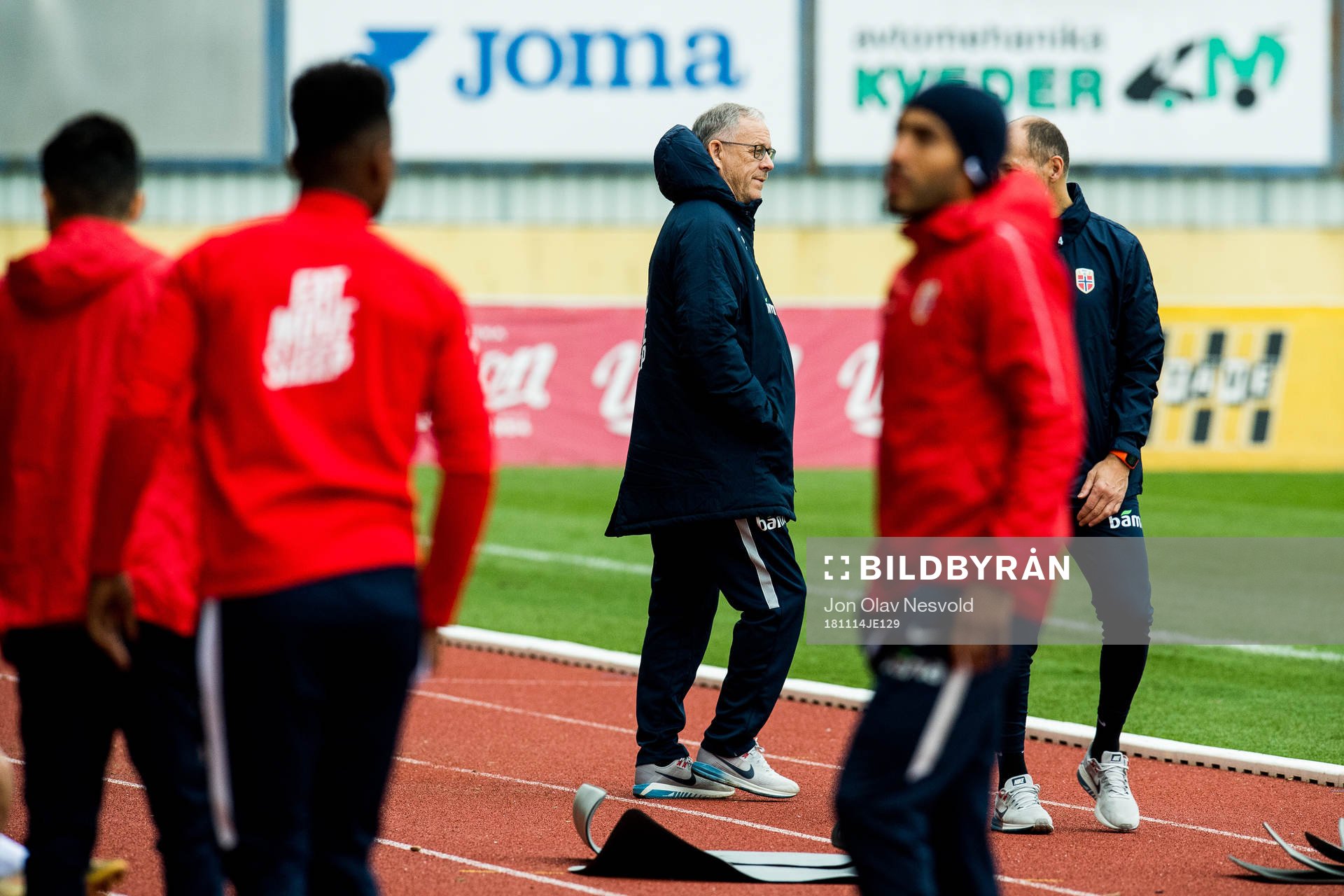 Lars Lagerbäck, head coach of Norway