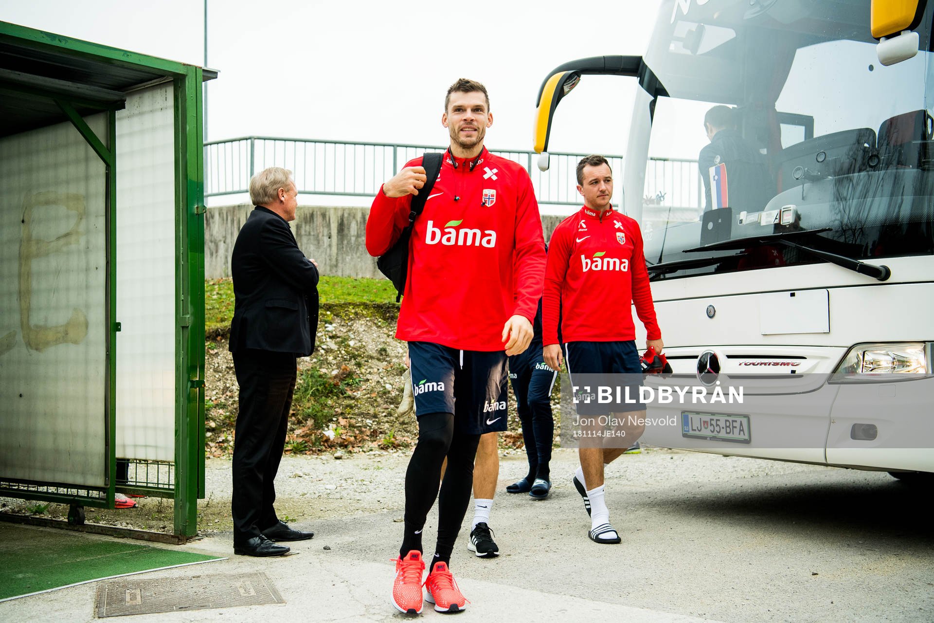 Goalkeeper Rune Almenning Jarstein and Even Hovland of