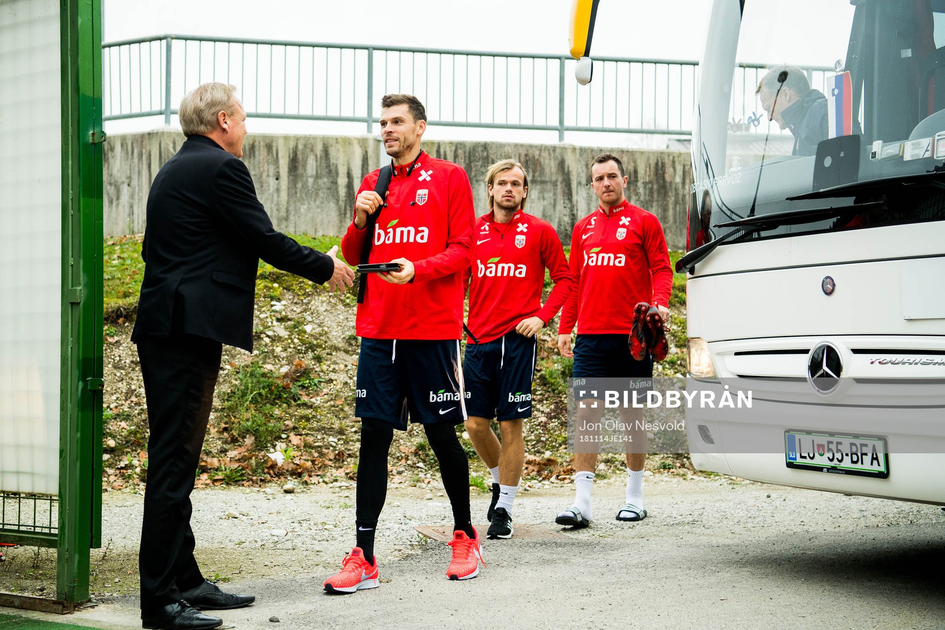 Goalkeeper Rune Almenning Jarstein, Iver Fossum and Even