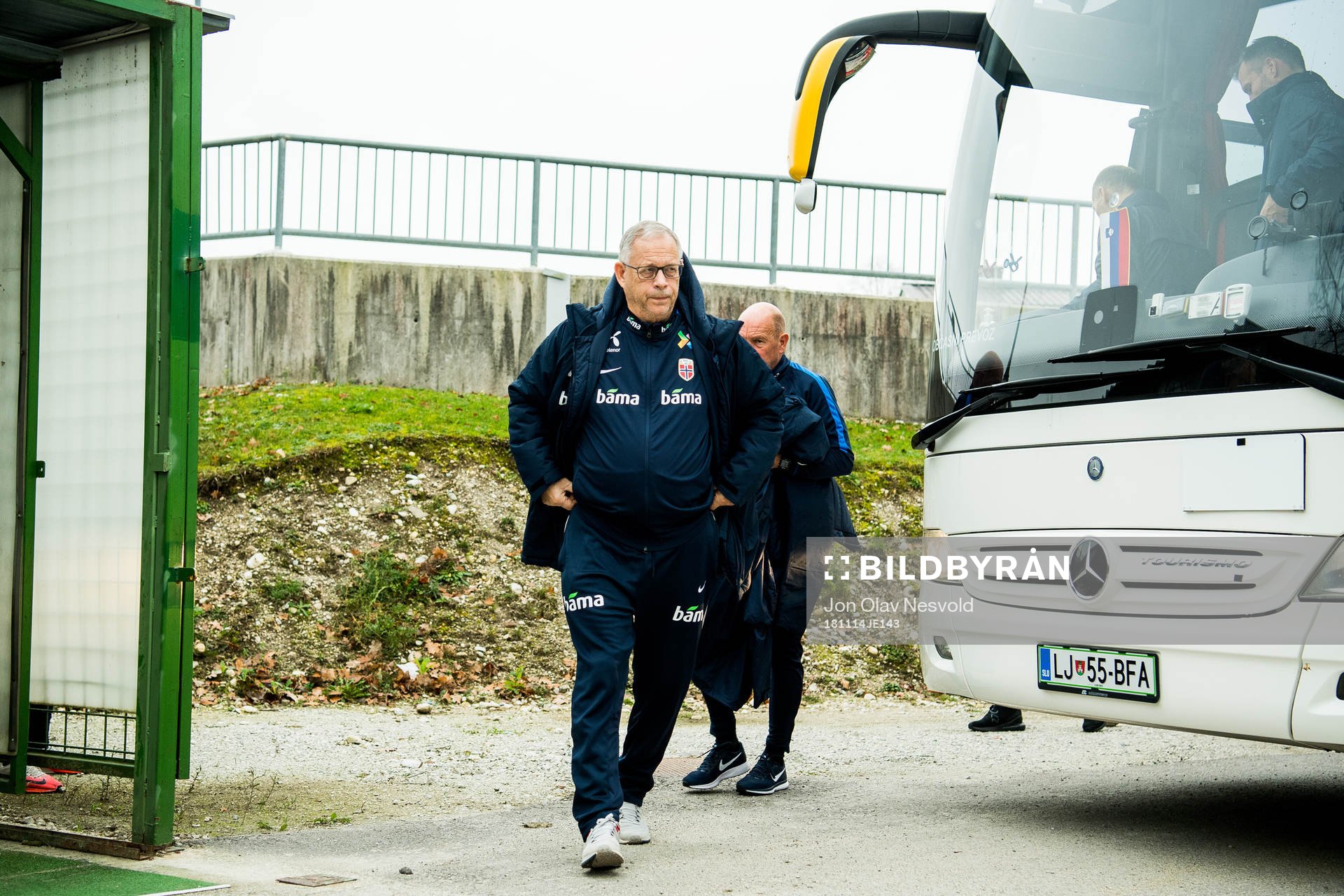 Lars Lagerbäck, head coach of Norway