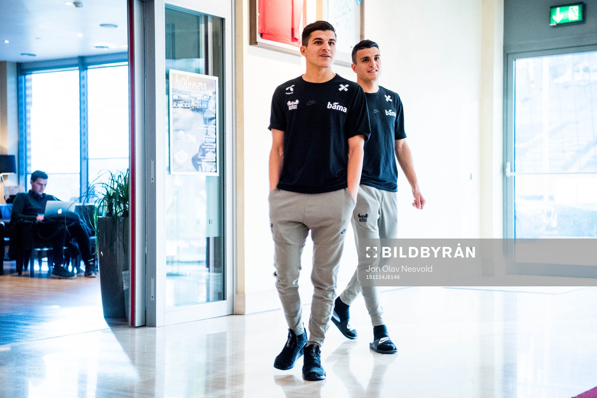 Tarik Elyounoussi and Mohamed Elyounoussi of Norway