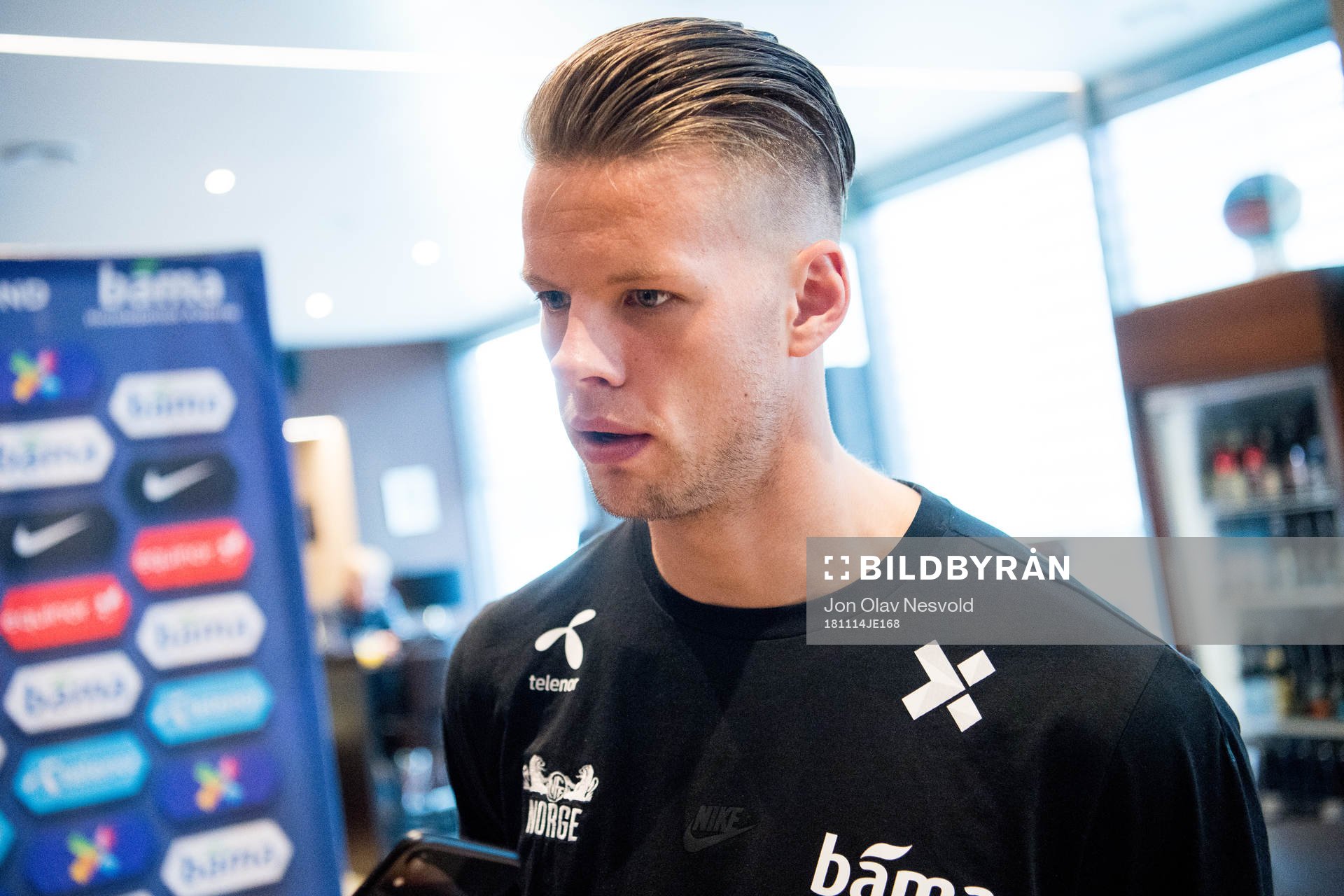 Goalkeeper Ørjan Håskjold Nyland of Norway