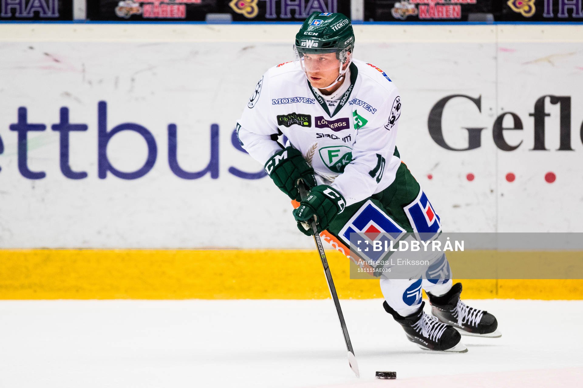 under ishockeymatchen i SHL mellan Brynäs och Färjestad