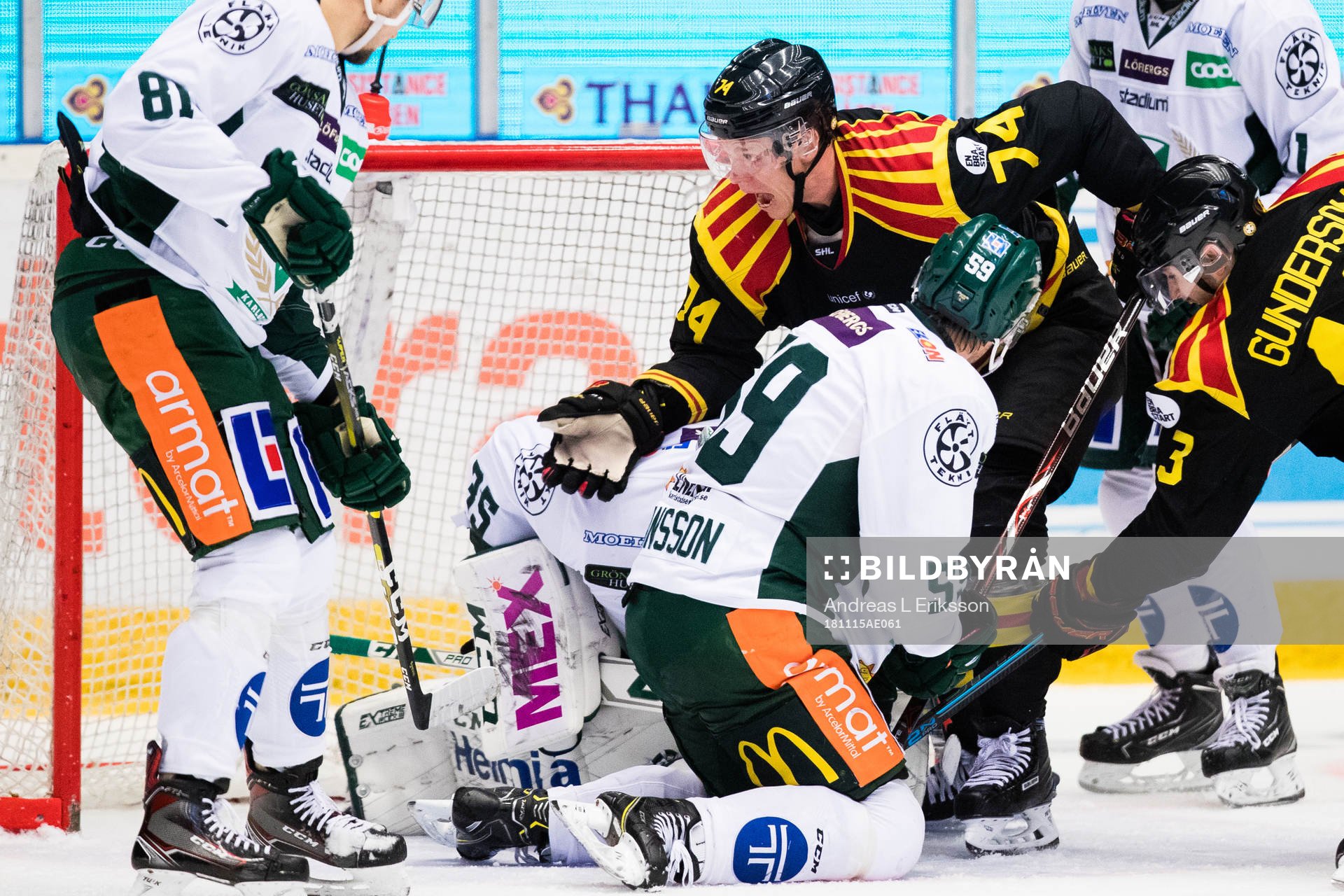 Brynäs Nicklas Danielsson reagerar