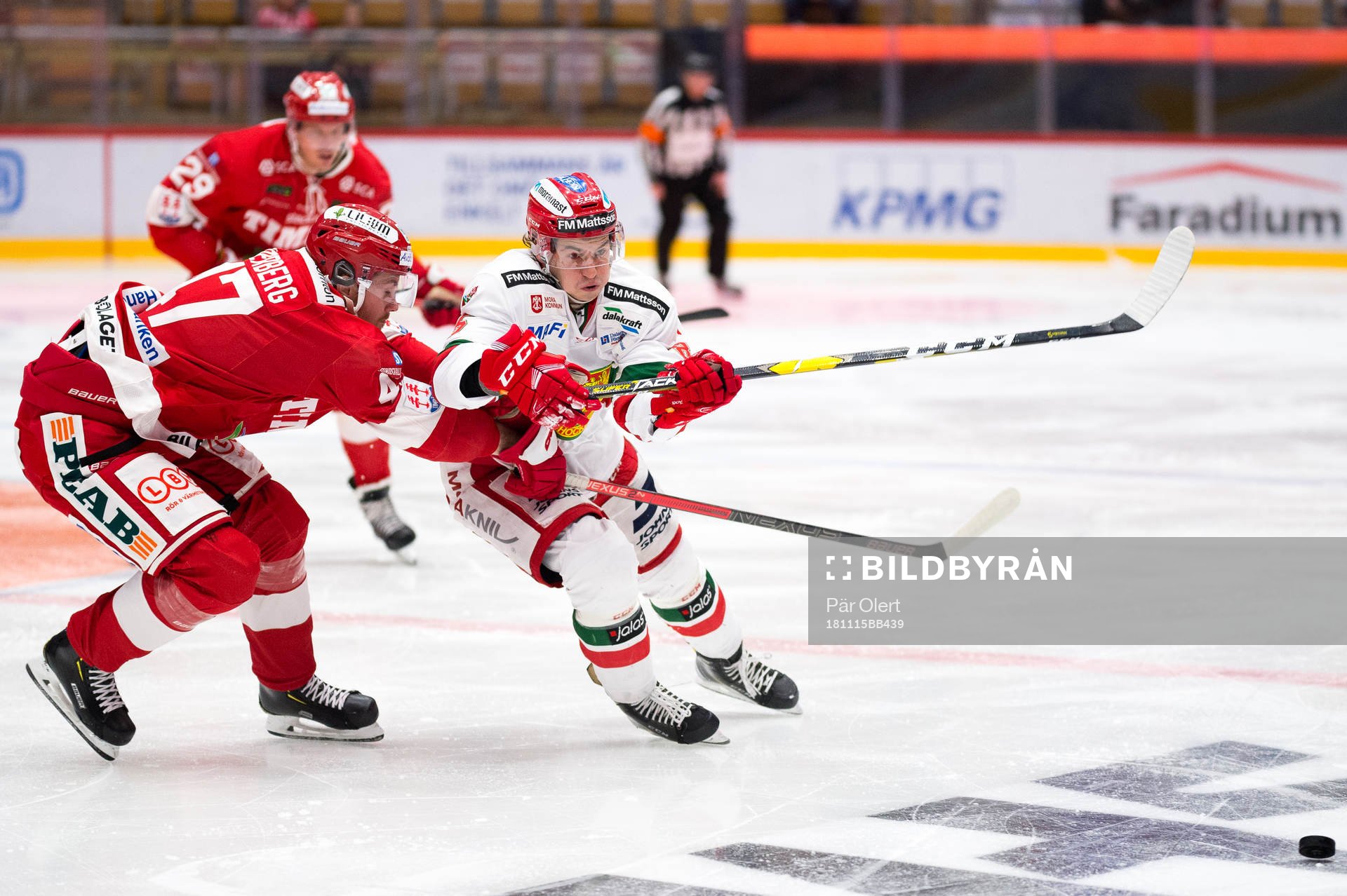 Timrås Andreas Söderberg och Moras Michael Haga