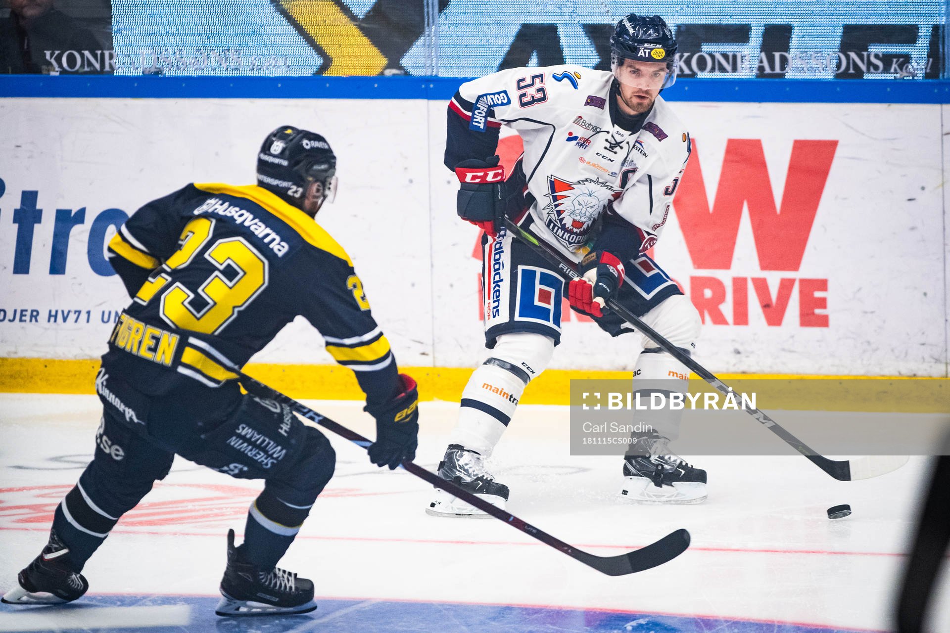 s Robin Figren och Linköpings Eddie Larsson