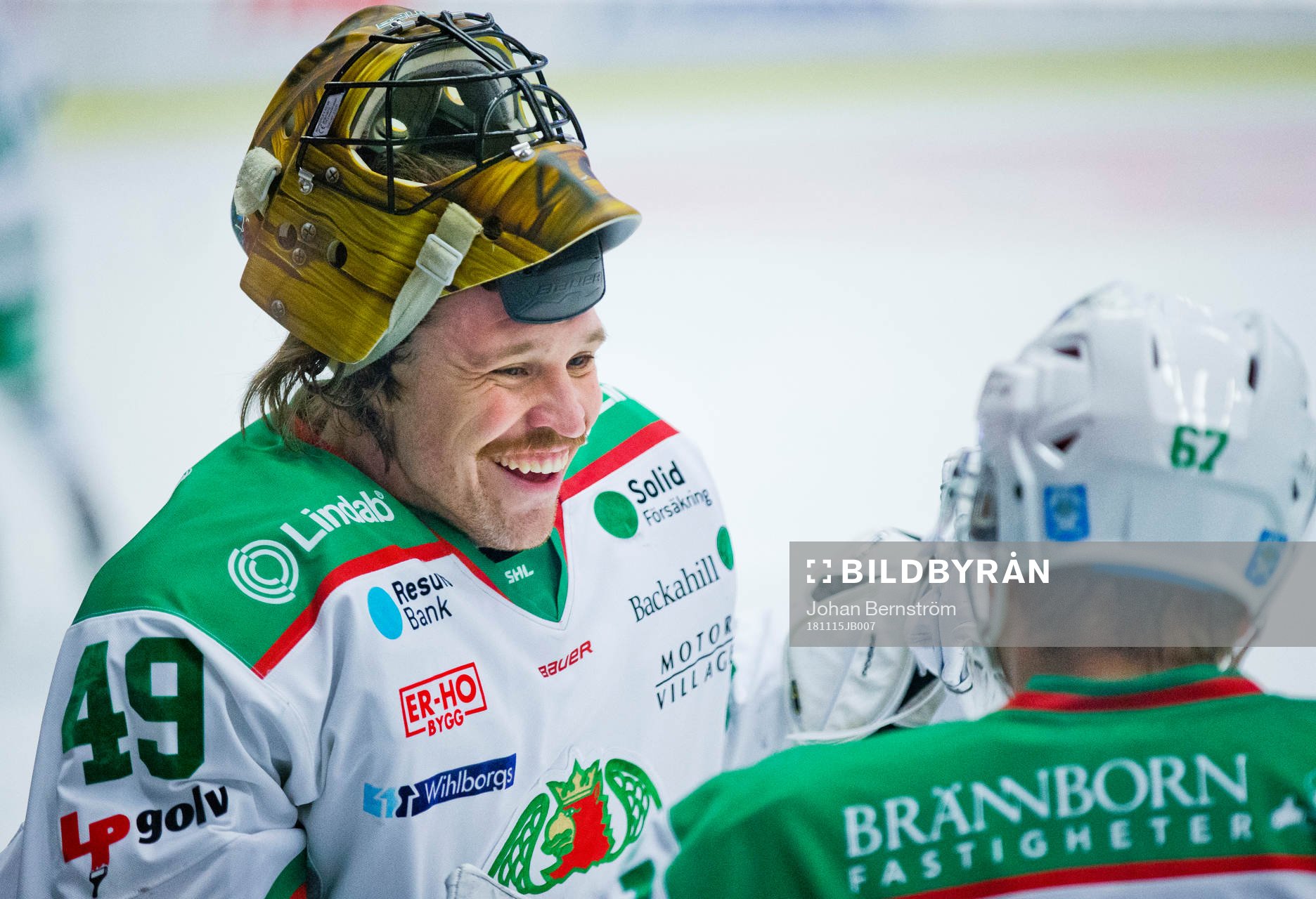 Rögles målvakt Justin Pogge