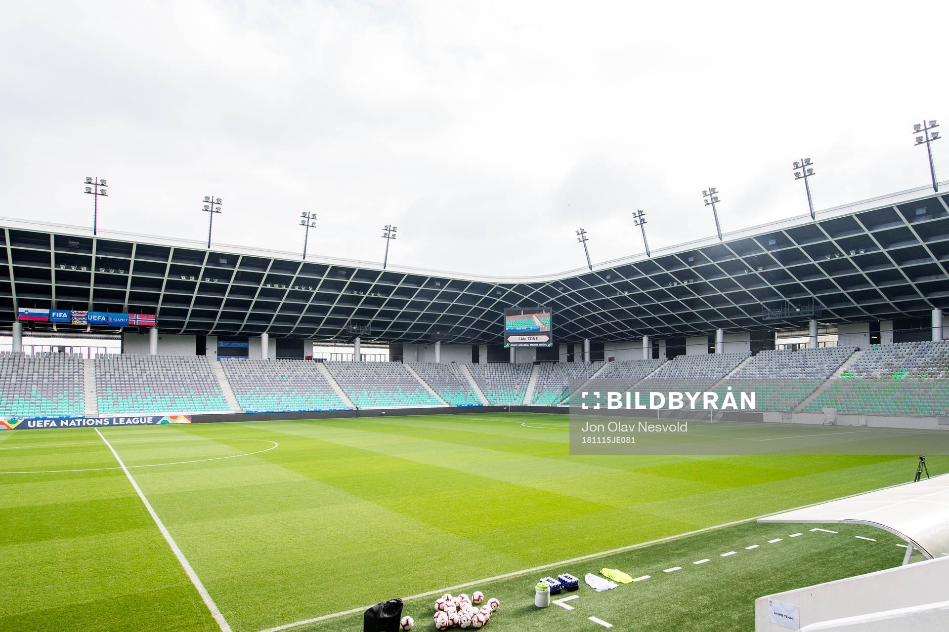 General view of Stozice Stadium