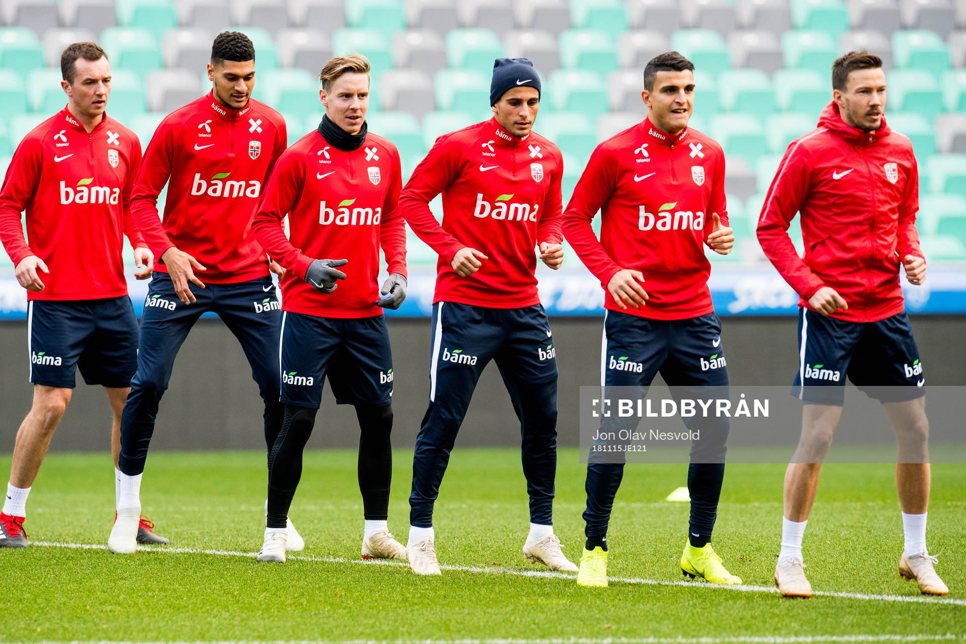 Even Hovland, Bjørn Maars Johnsen, Stefan Johansen, Omar