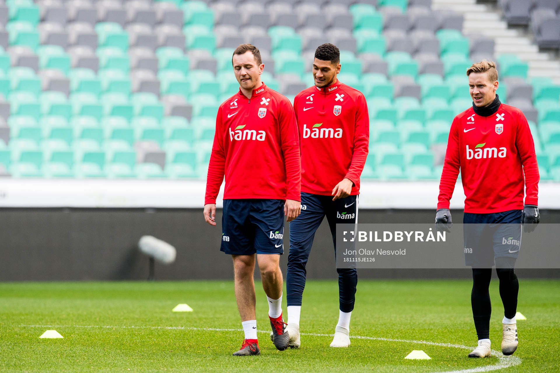 Even Hovland, Bjørn Maars Johnsen and Stefan Johansen of