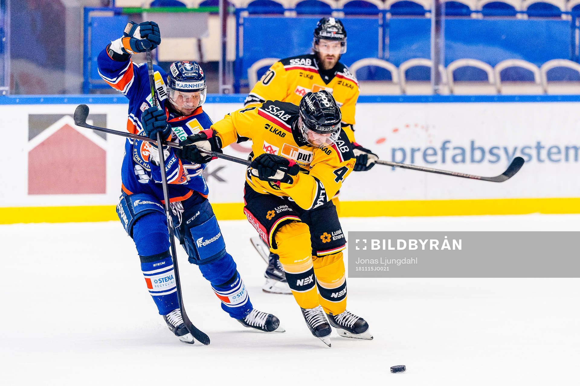 Växjös Janne Pesonen och Luleås Mattias Guter