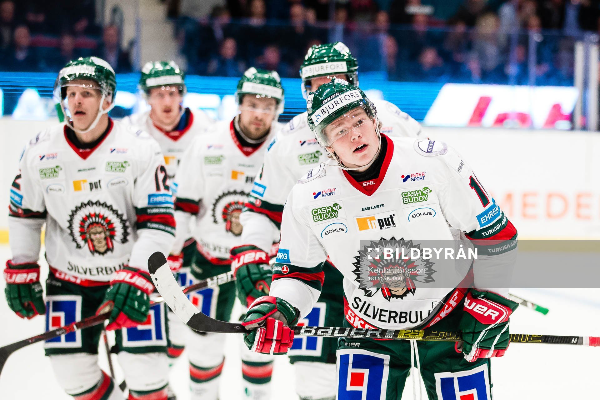 Frölundas Filip Westerlund jublar