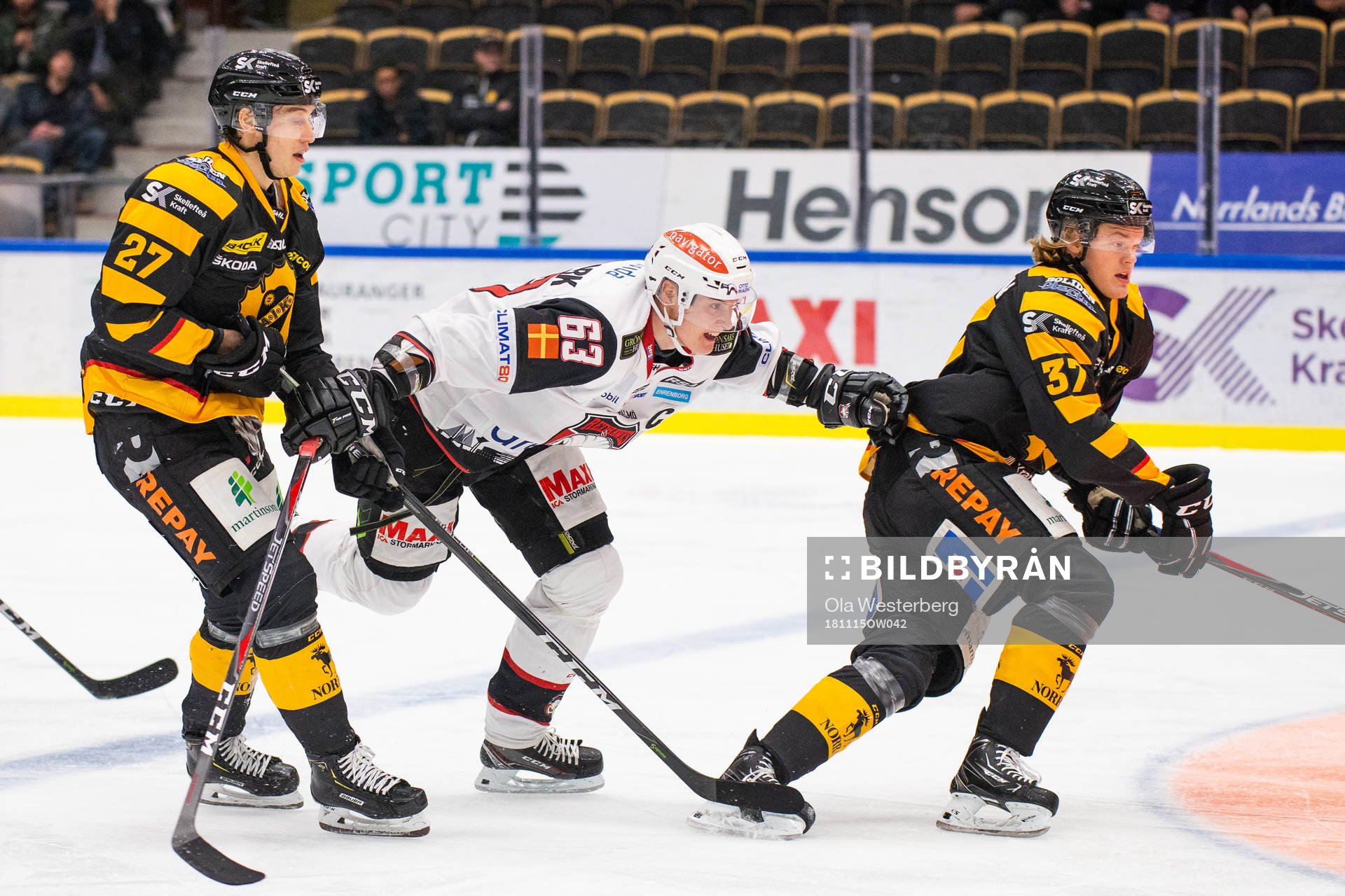 Skellefteås Albin Eriksson och Robin Alvarez
