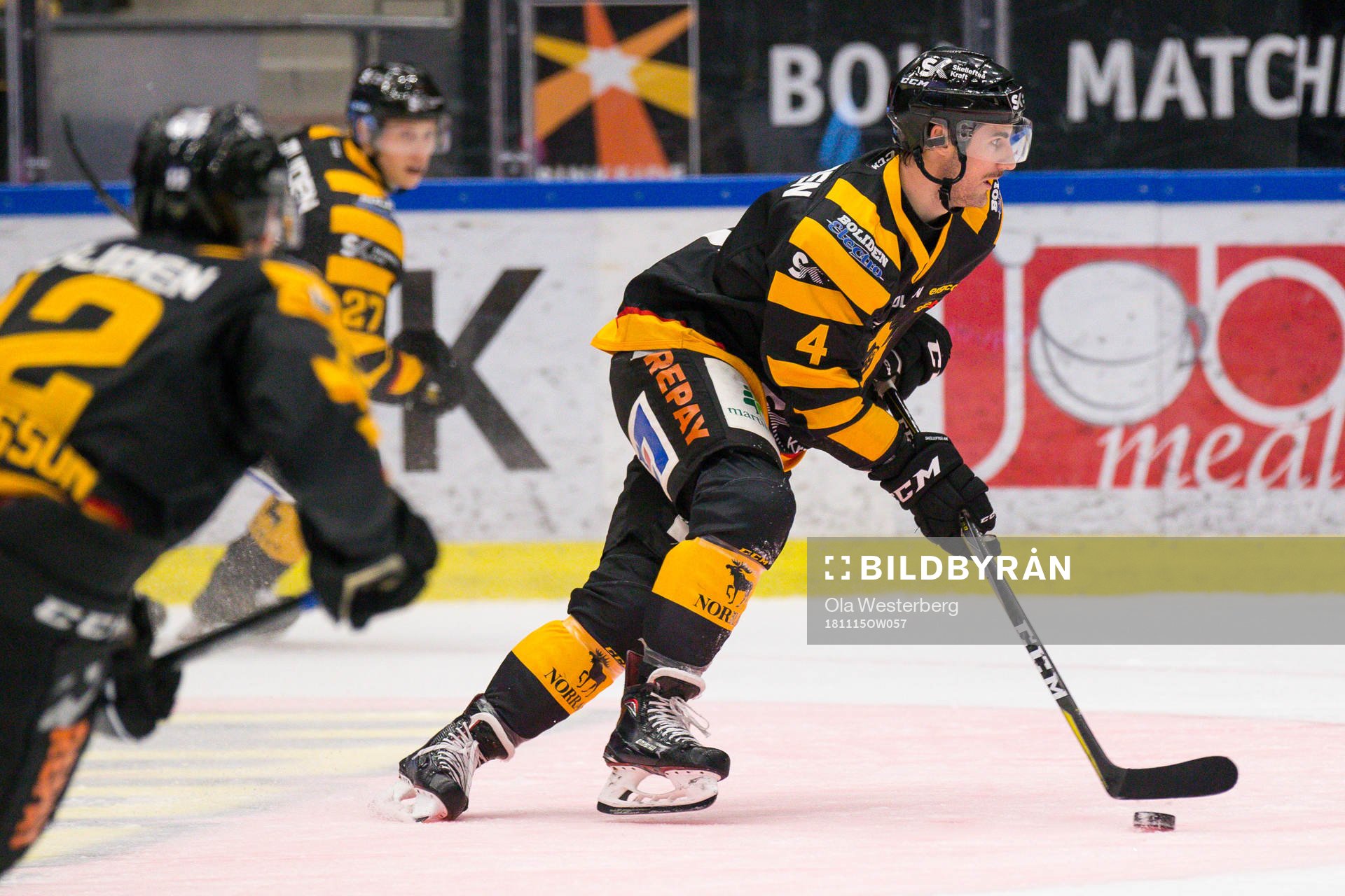 Skellefteås Bud Holloway jublar