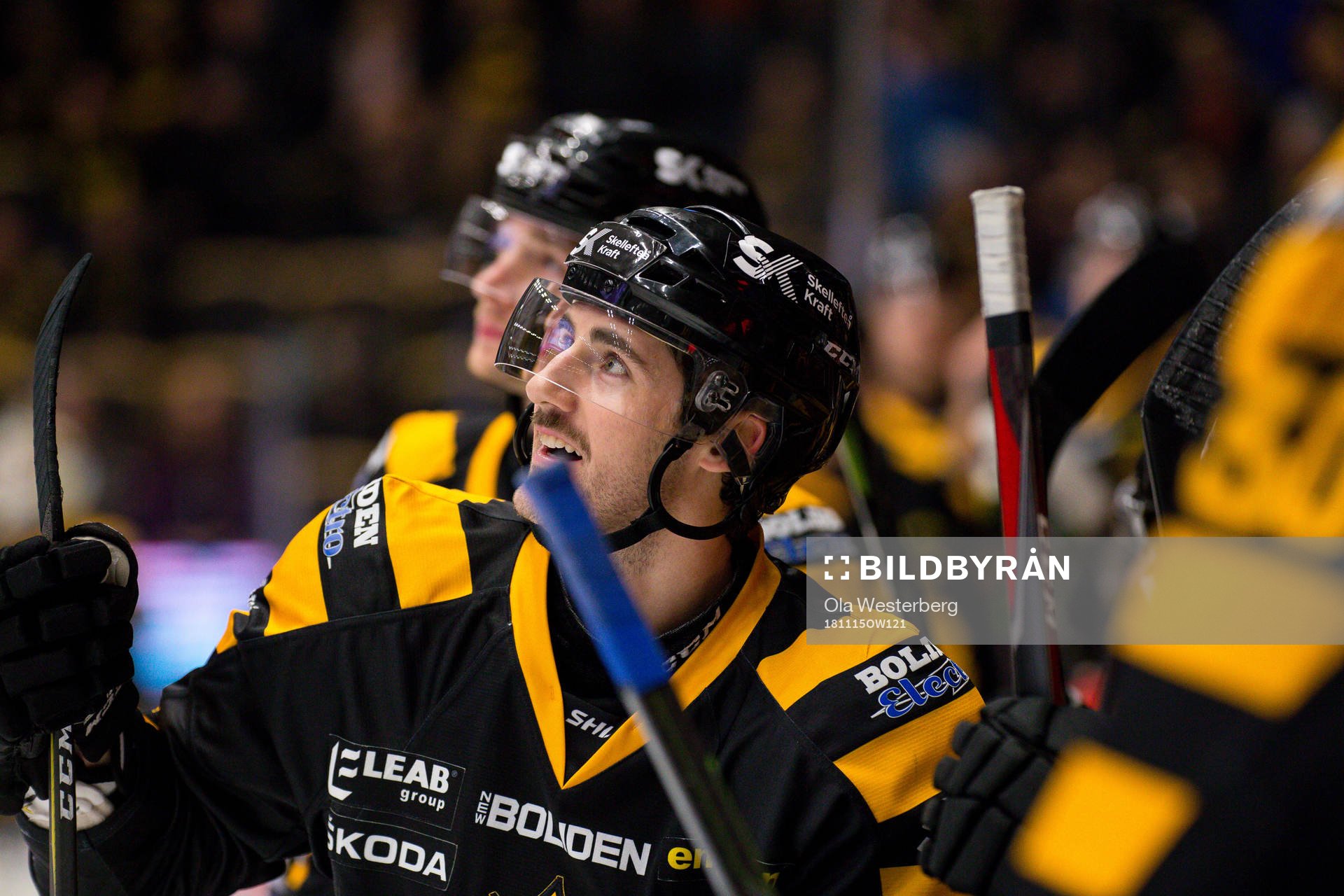 Skellefteås Bud Holloway jublar