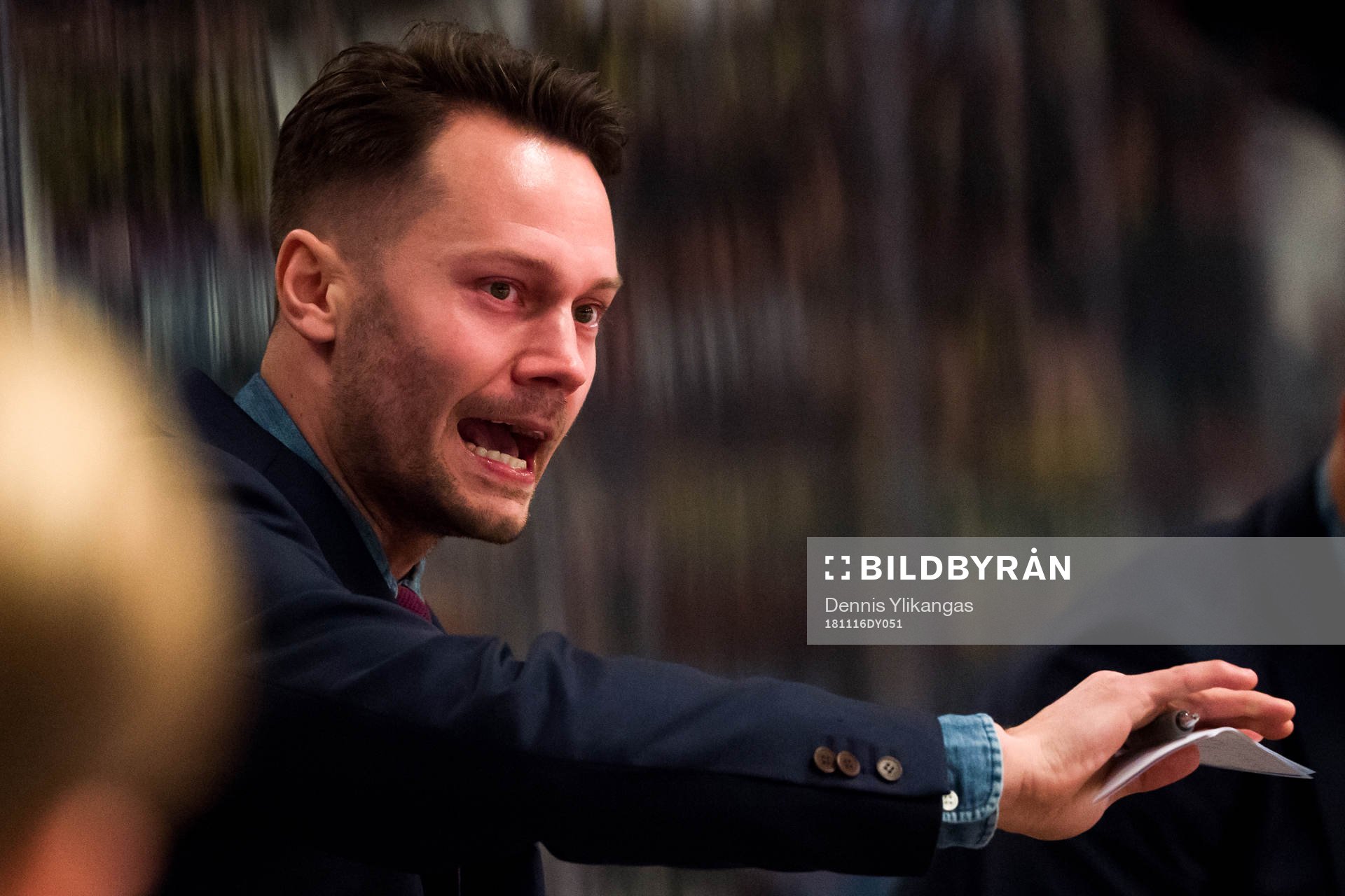 Almtunas tränare Martin Gudmundsson