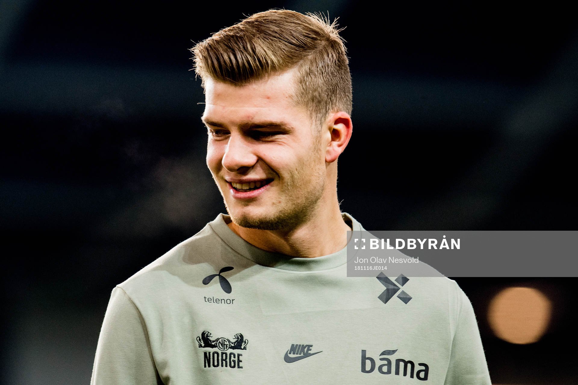 Alexander Sørloth of Norway
