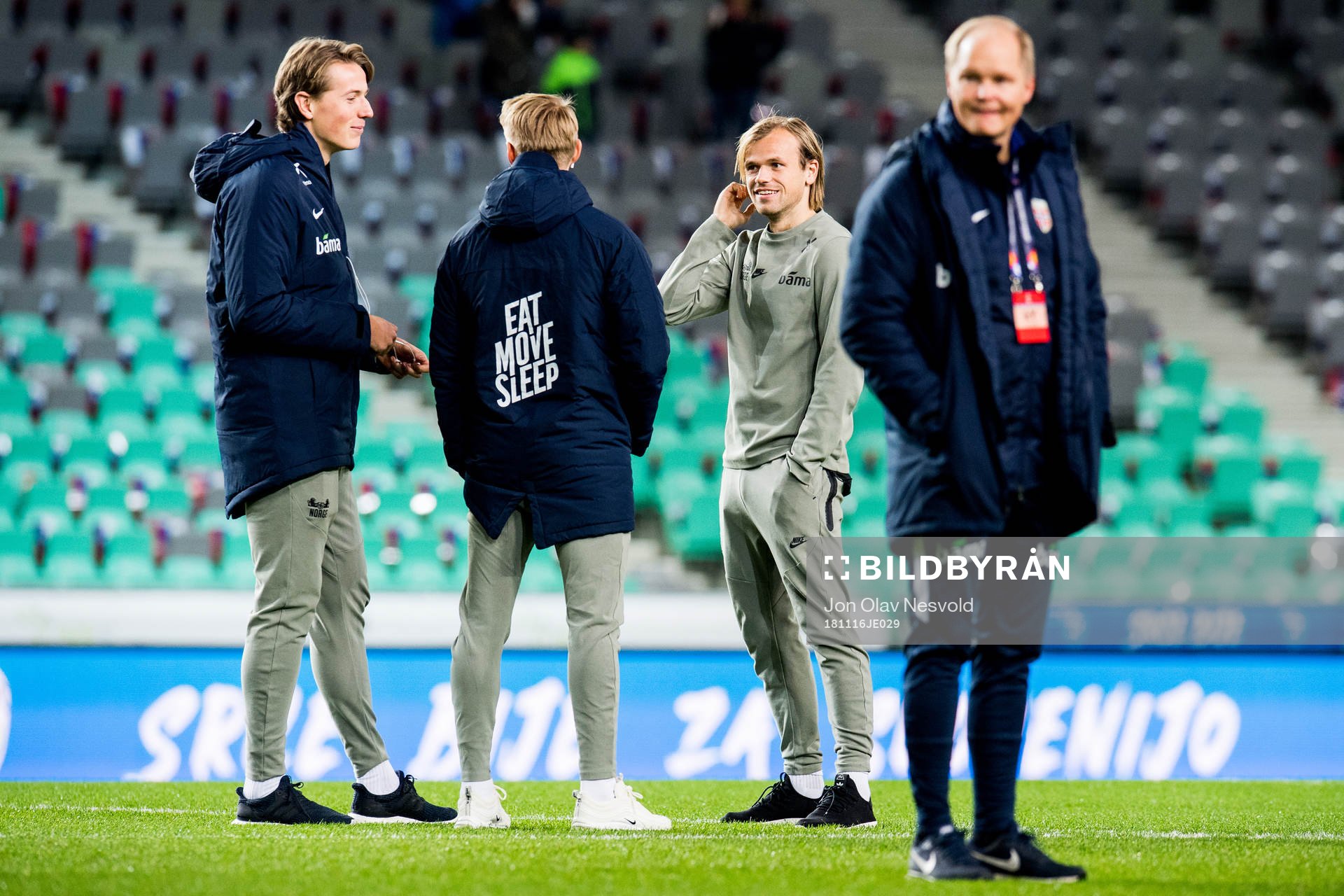Sander Berge and Iver Fossum of Norway