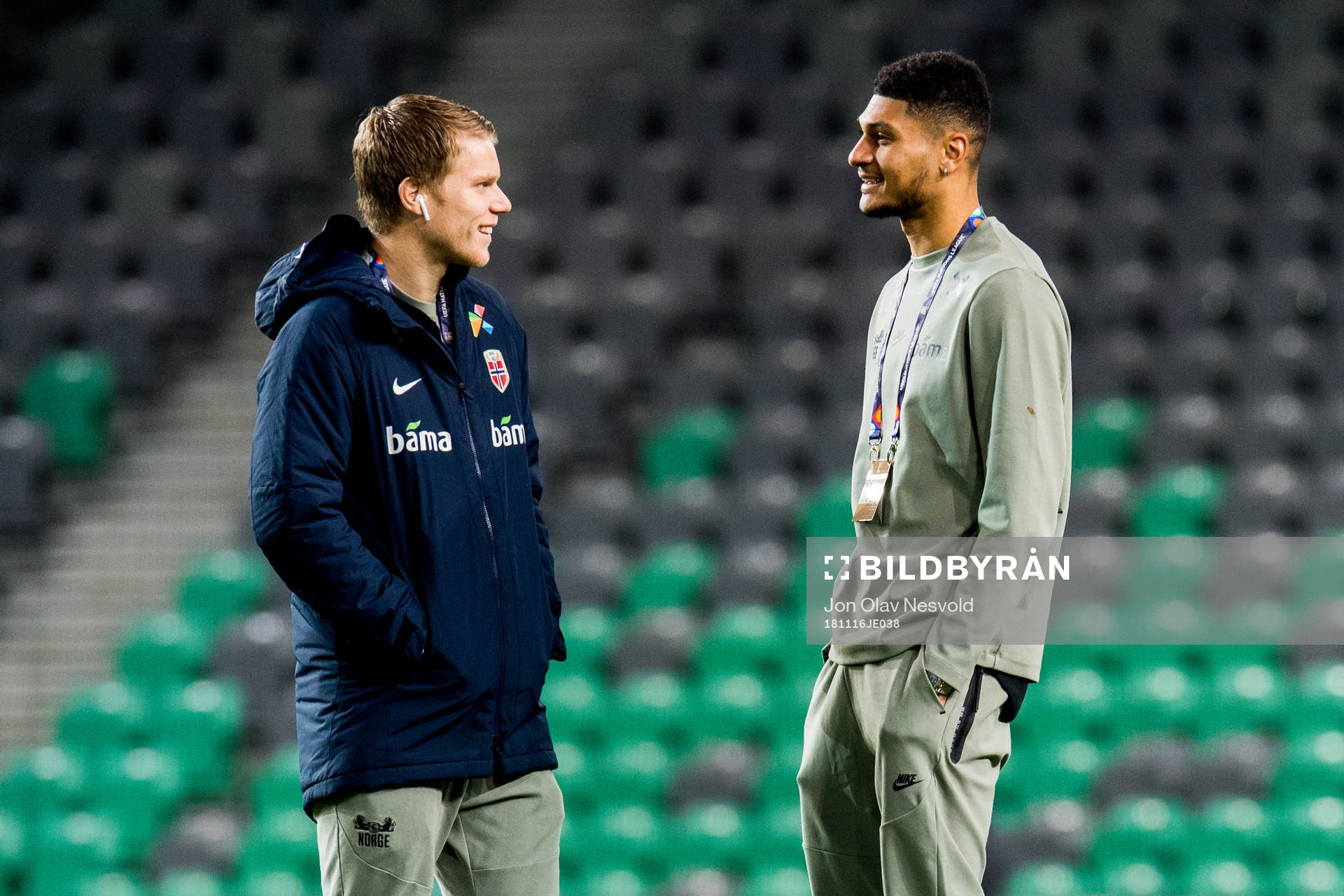 Sigurd Rosted and Bjørn Maars Johnsen of Norway