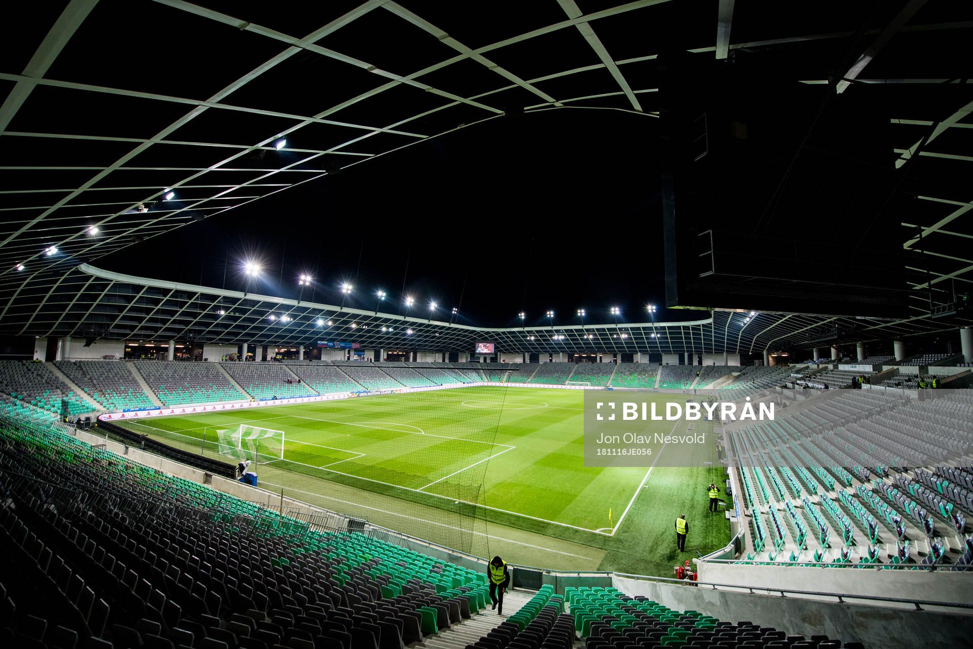 General interior view of Stozice Stadium