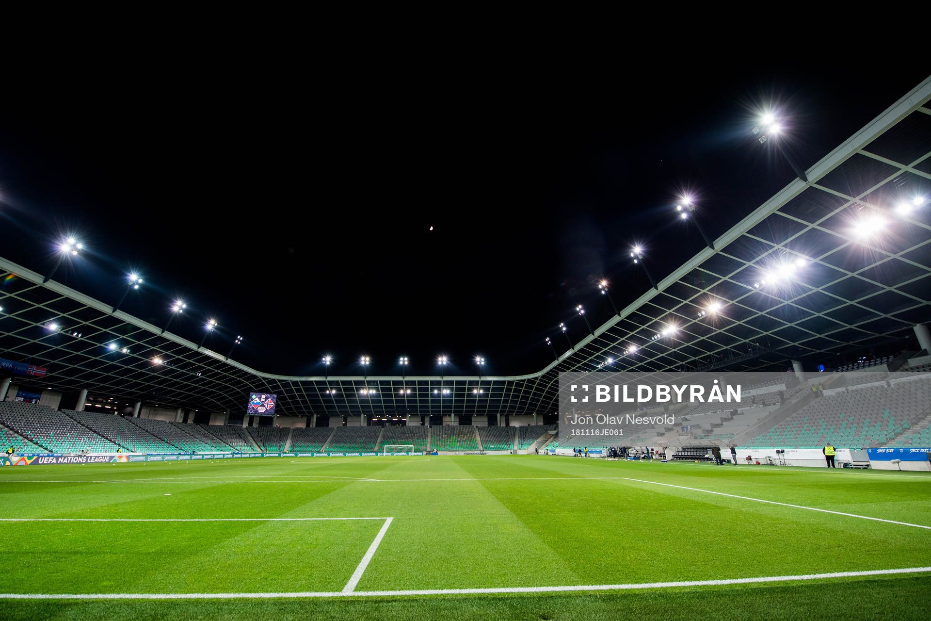 General interior view of Stozice Stadium