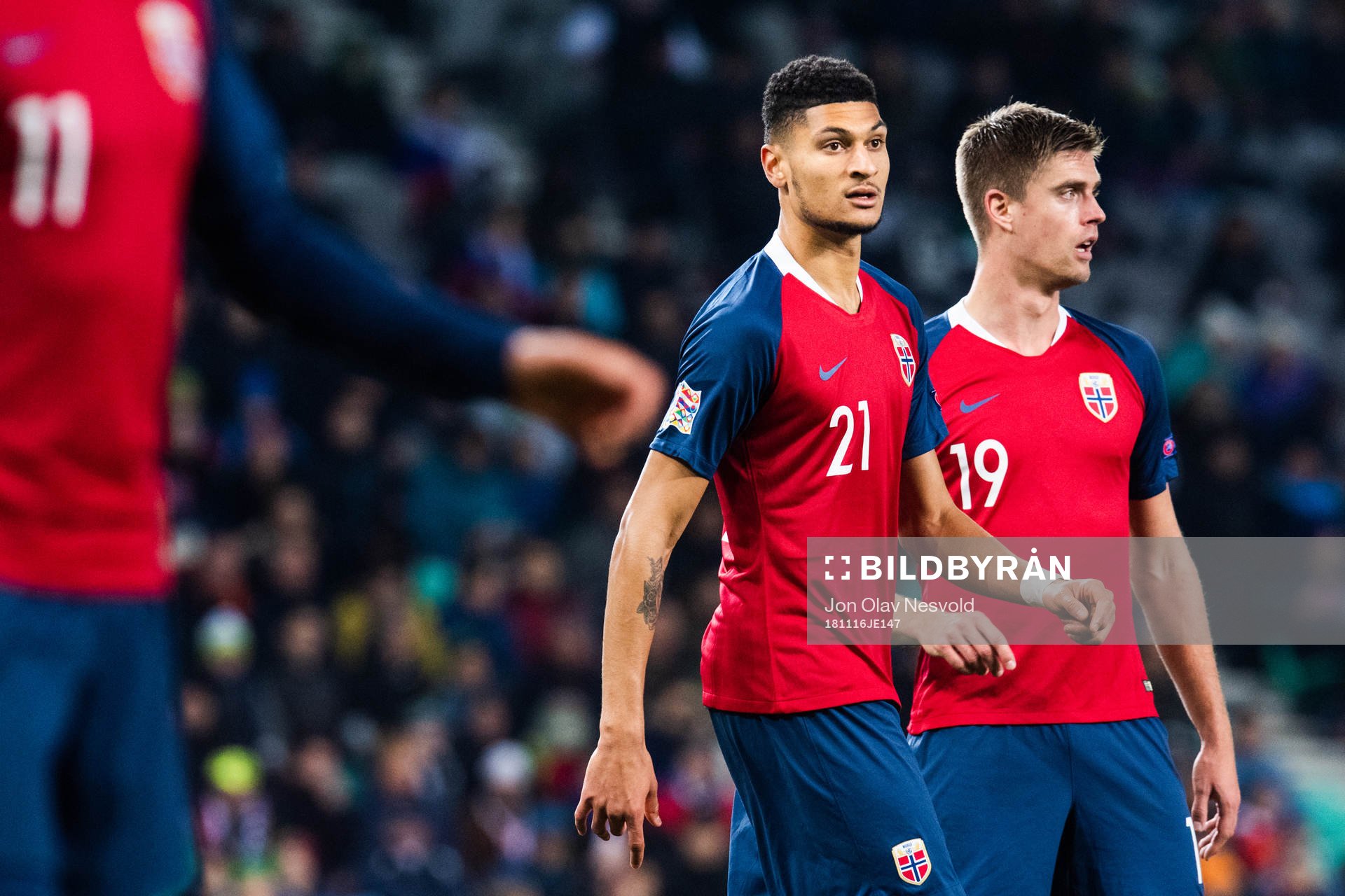 Bjørn Maars Johnsen and Markus Henriksen of Norway