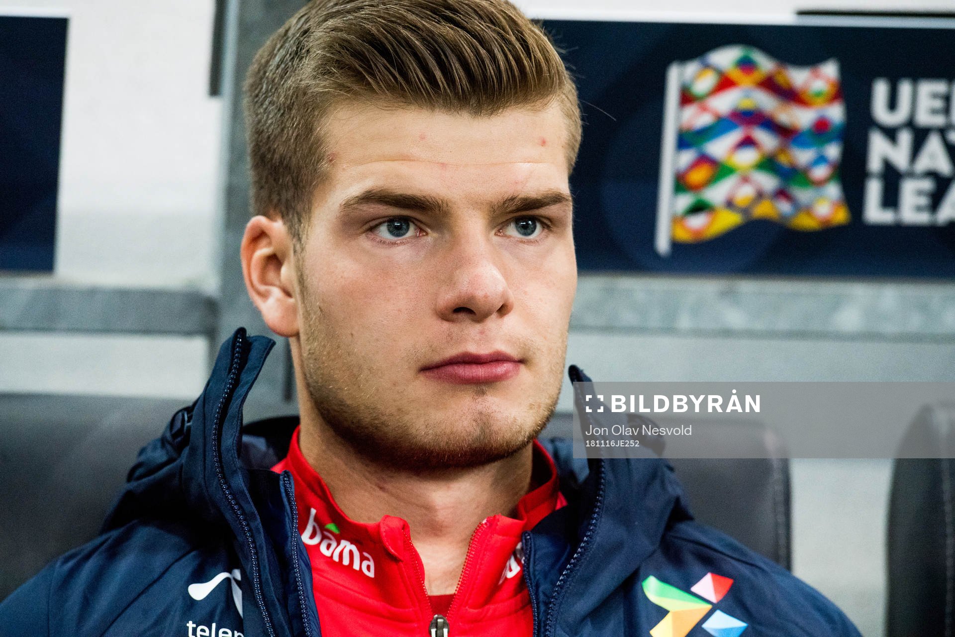 Alexander Sørloth of Norway