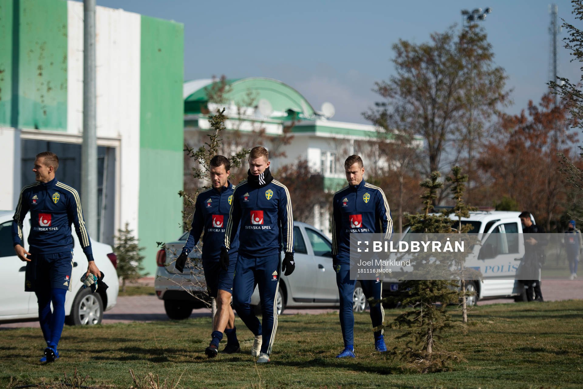 Karl-Johan Johnsson, Jakob Johansson, Emil Krafth and