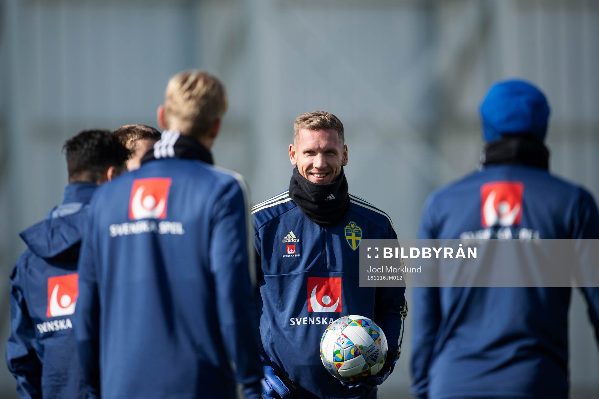Robin Olsen of Sweden