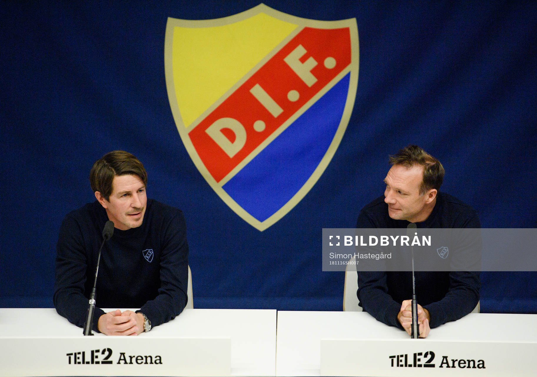 Djurgården Fotboll presenterar Kim Bergstrand och Thomas