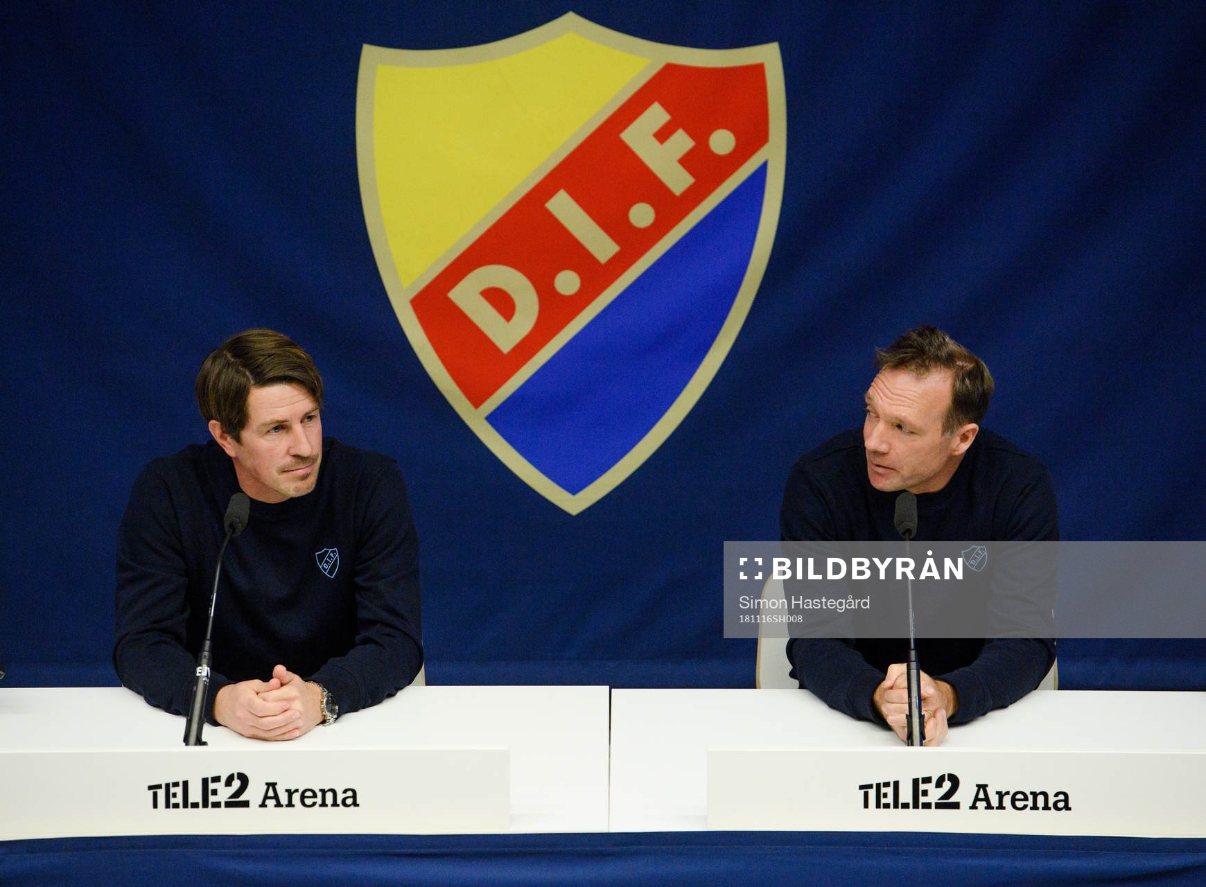 Djurgården Fotboll presenterar Kim Bergstrand och Thomas