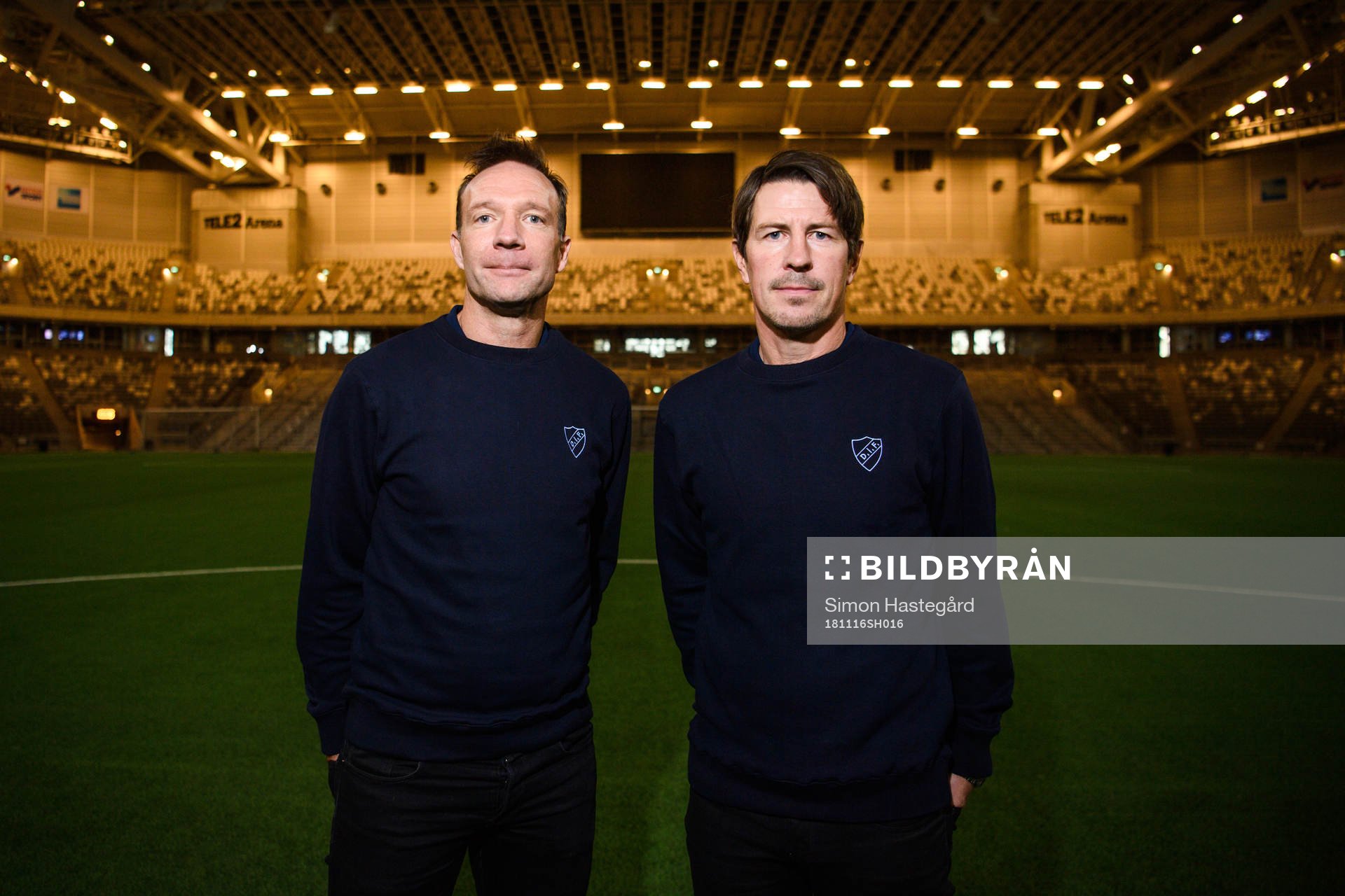 Djurgårdens nya tränare Kim Bergstrand och Thomas